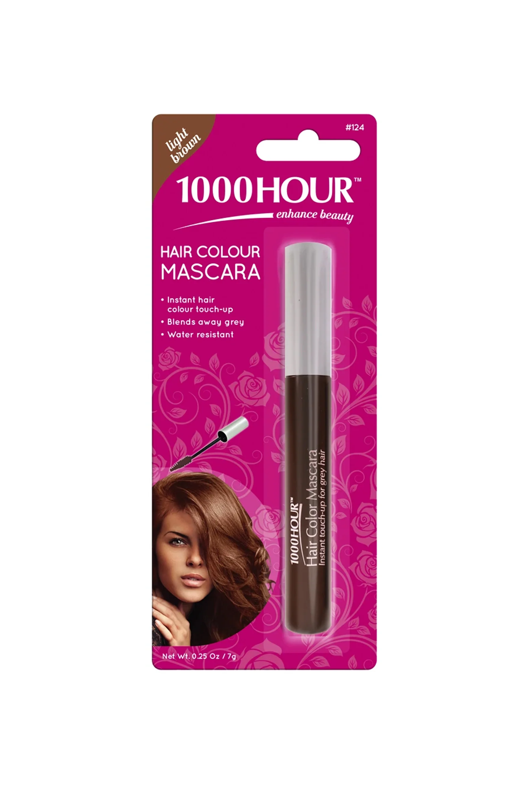 1000 Hour Hair Colour Mascara Light Brown