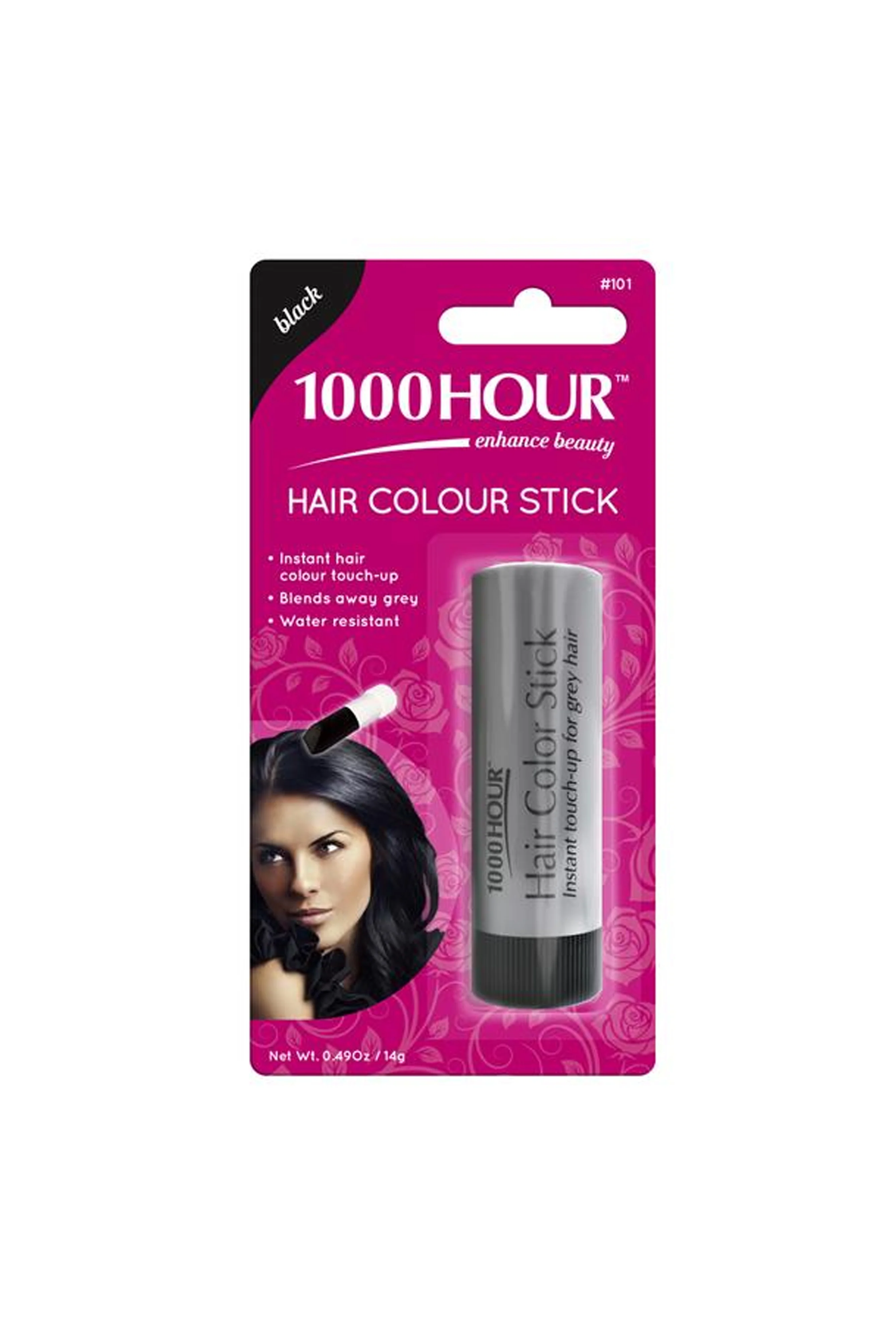 1000 Hour Hair Colour Stick Black