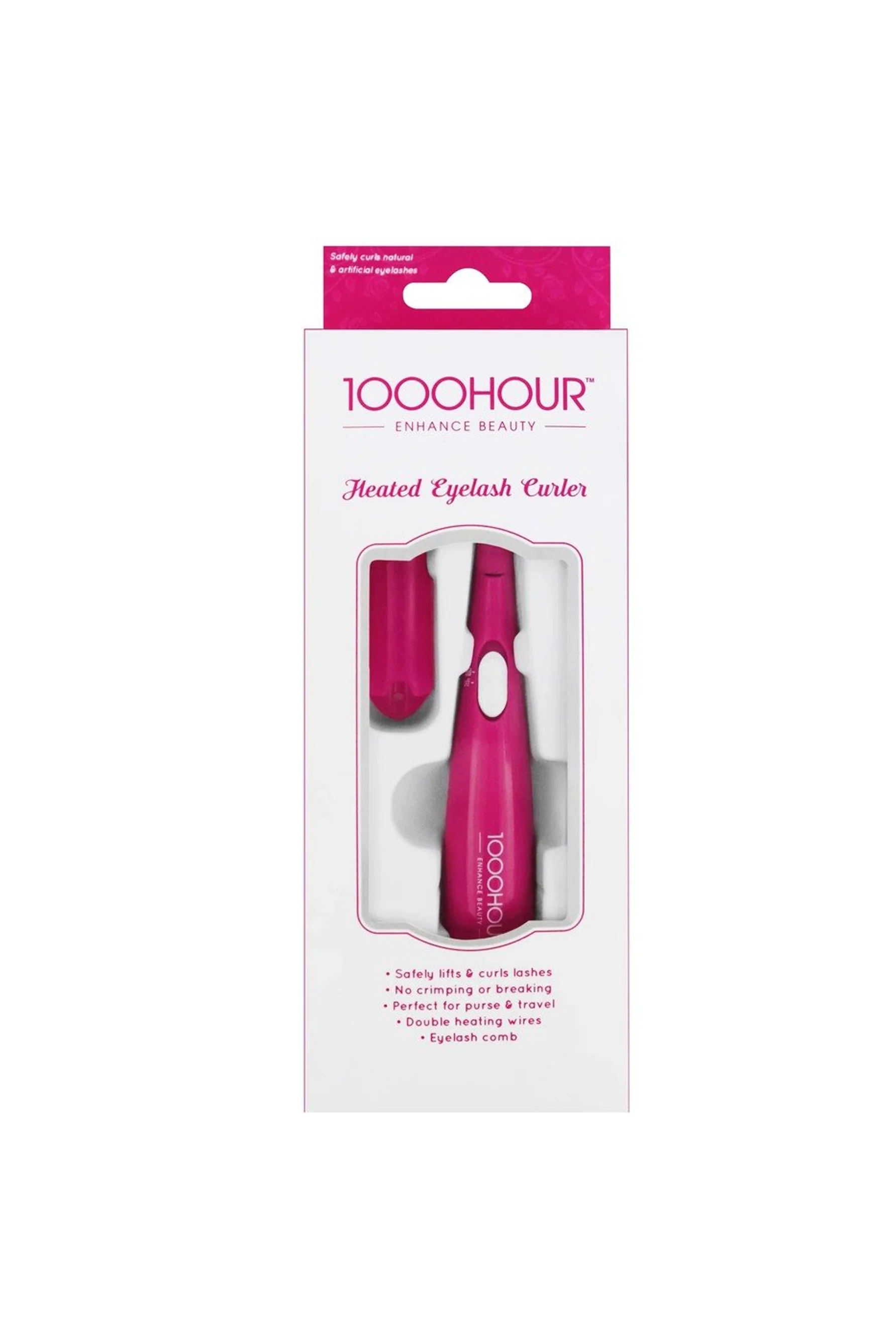 1000 HOUR Heated Eyelash Curler
