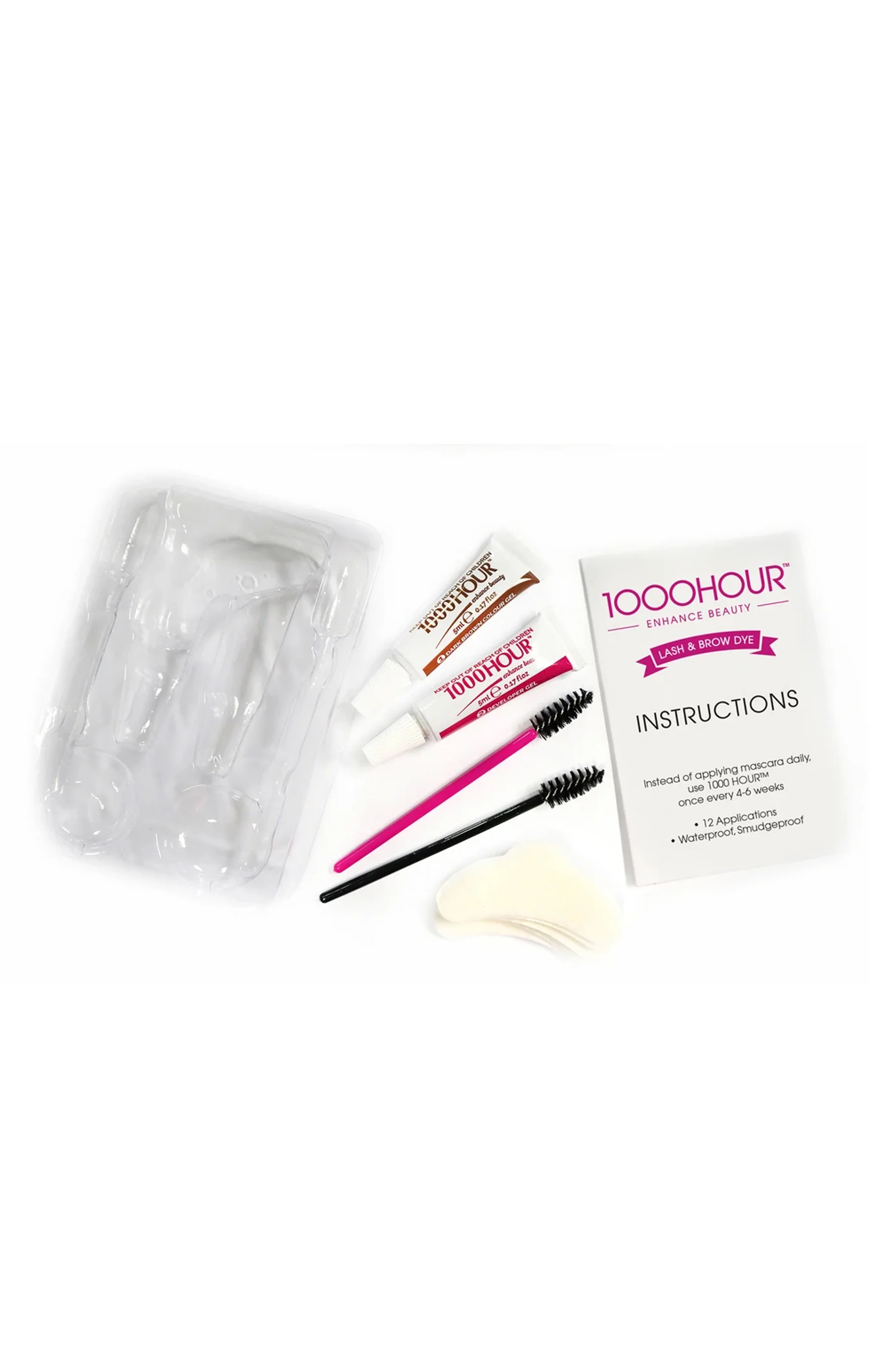 1000 Hour Lash & Brow Dye Kit - Light Brown/Blonde - Image 2
