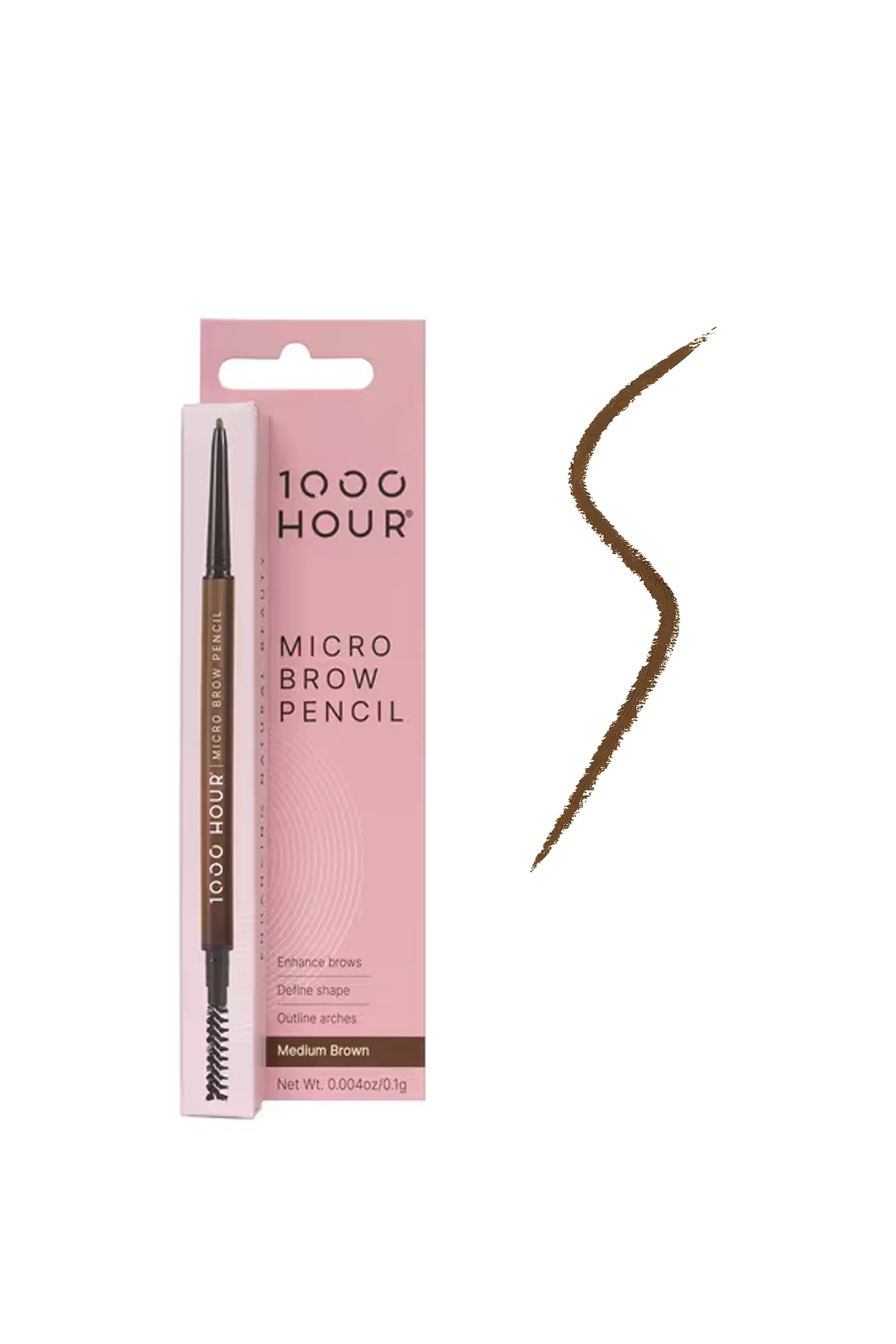 1000 HOUR Micro Pencil Medium Brown