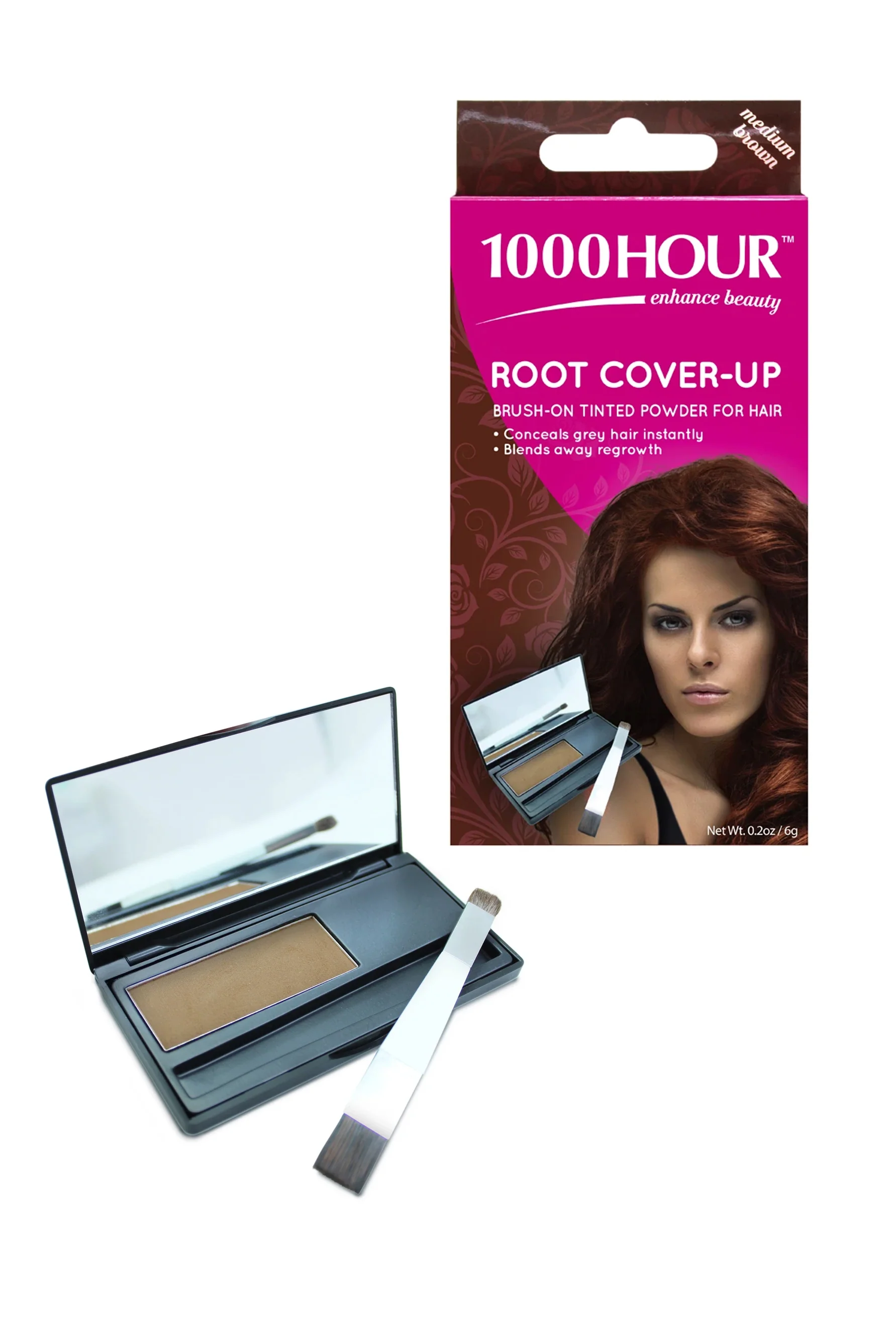 1000 Hour Root Cover Up Medium Brown
