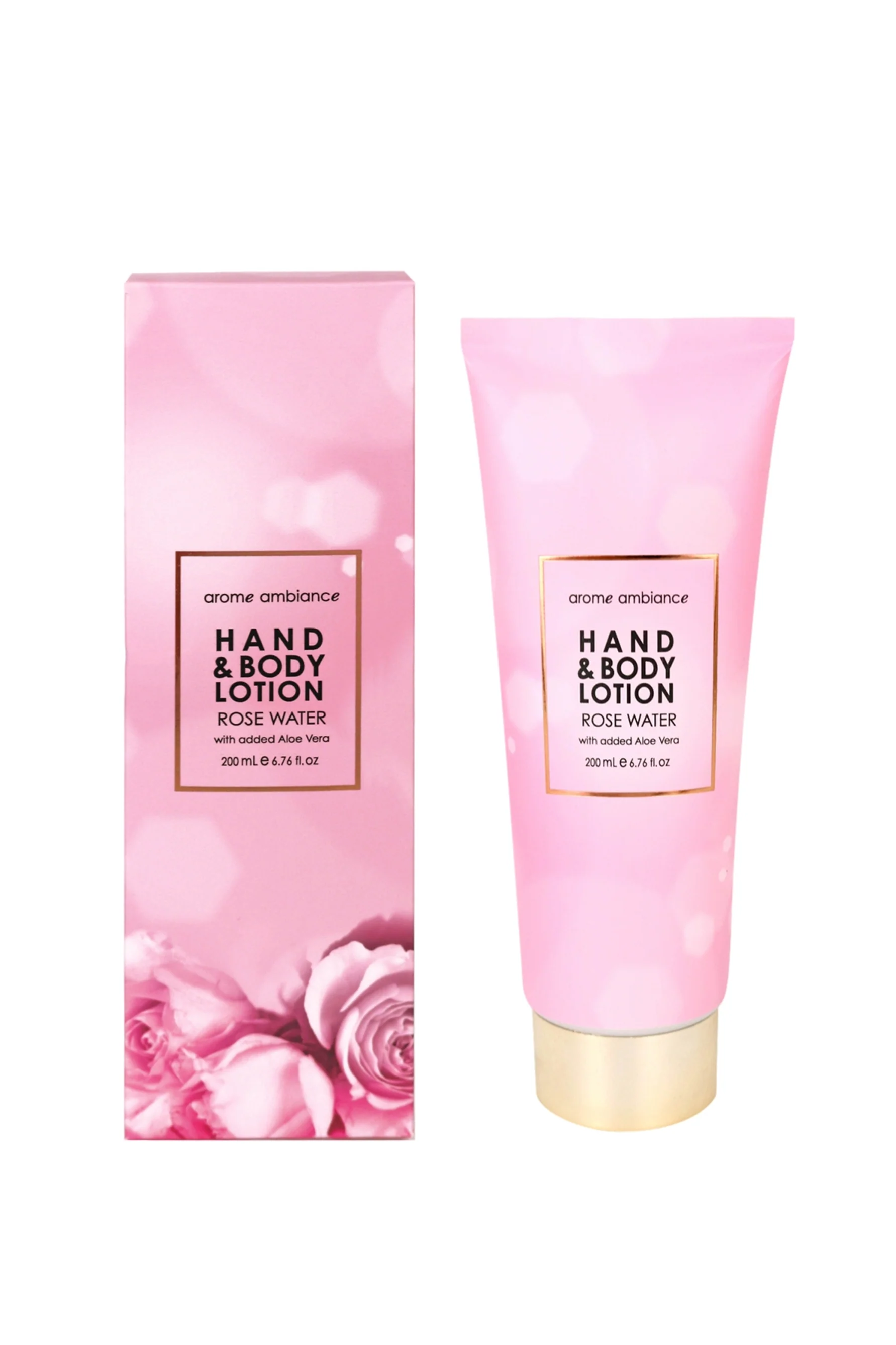 AROME AMBIANCE Hand & Body Lotion Rose Water 200ml