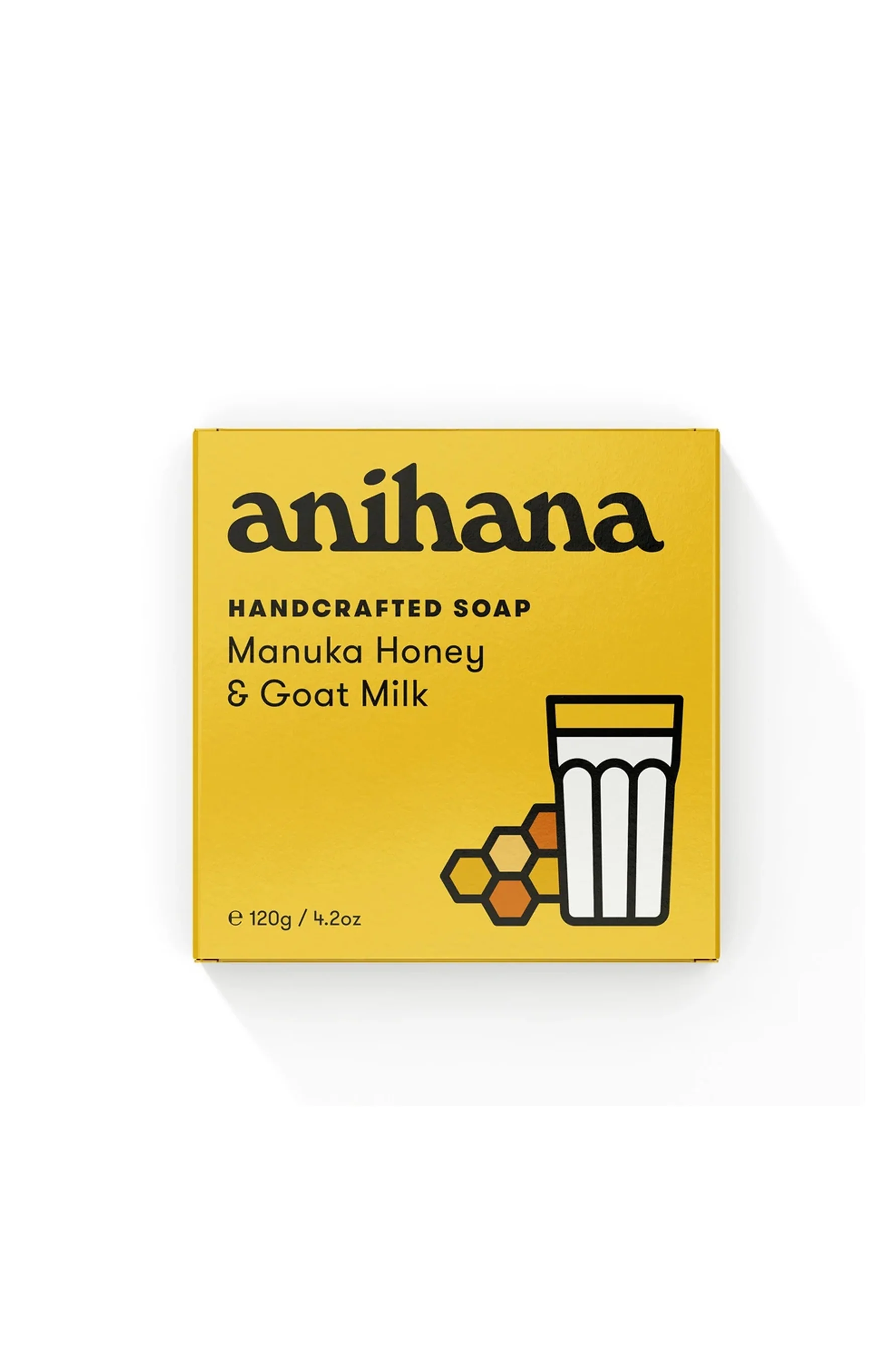 ANIHANA Soap Manuka Honey & Goat Milk 120g