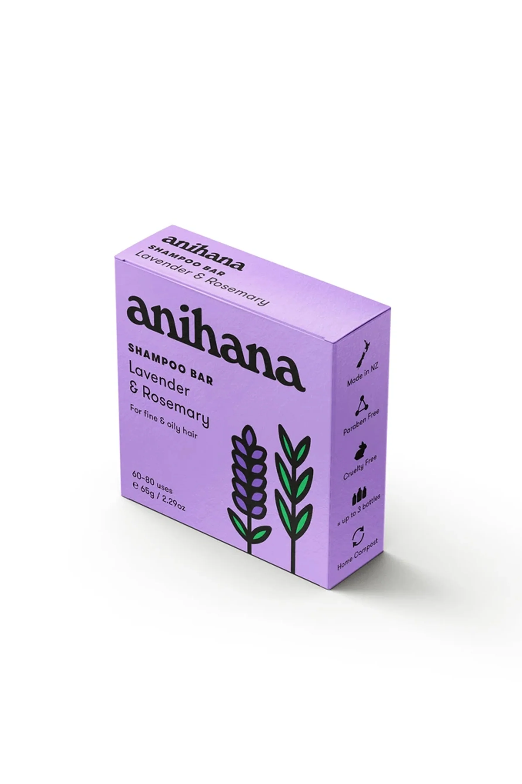 ANIHANA Shampoo Lavender & Rosemary 65g