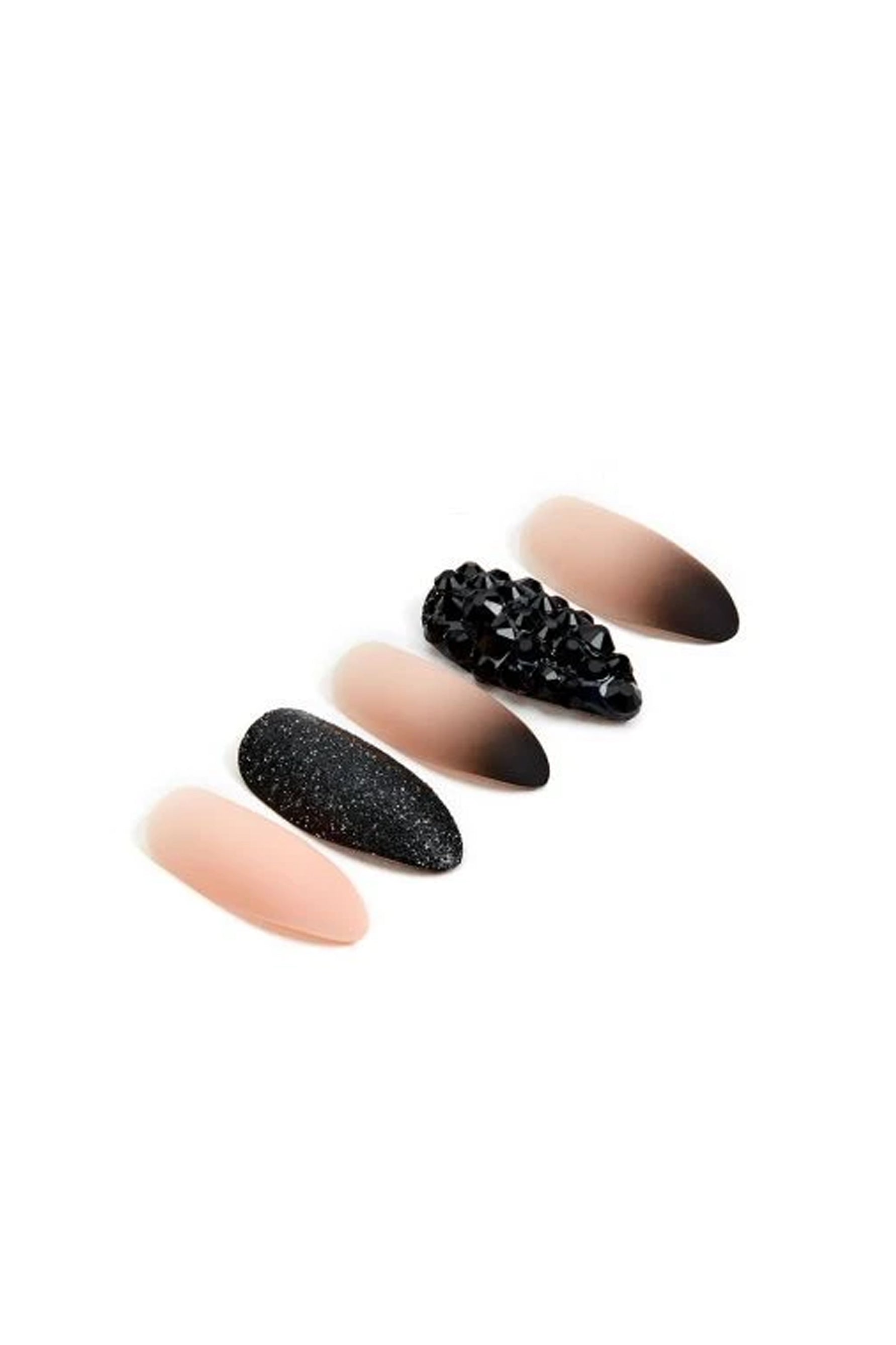 ARDELL Nail Addict Premium Black Stud & Pink Ombre - Image 2