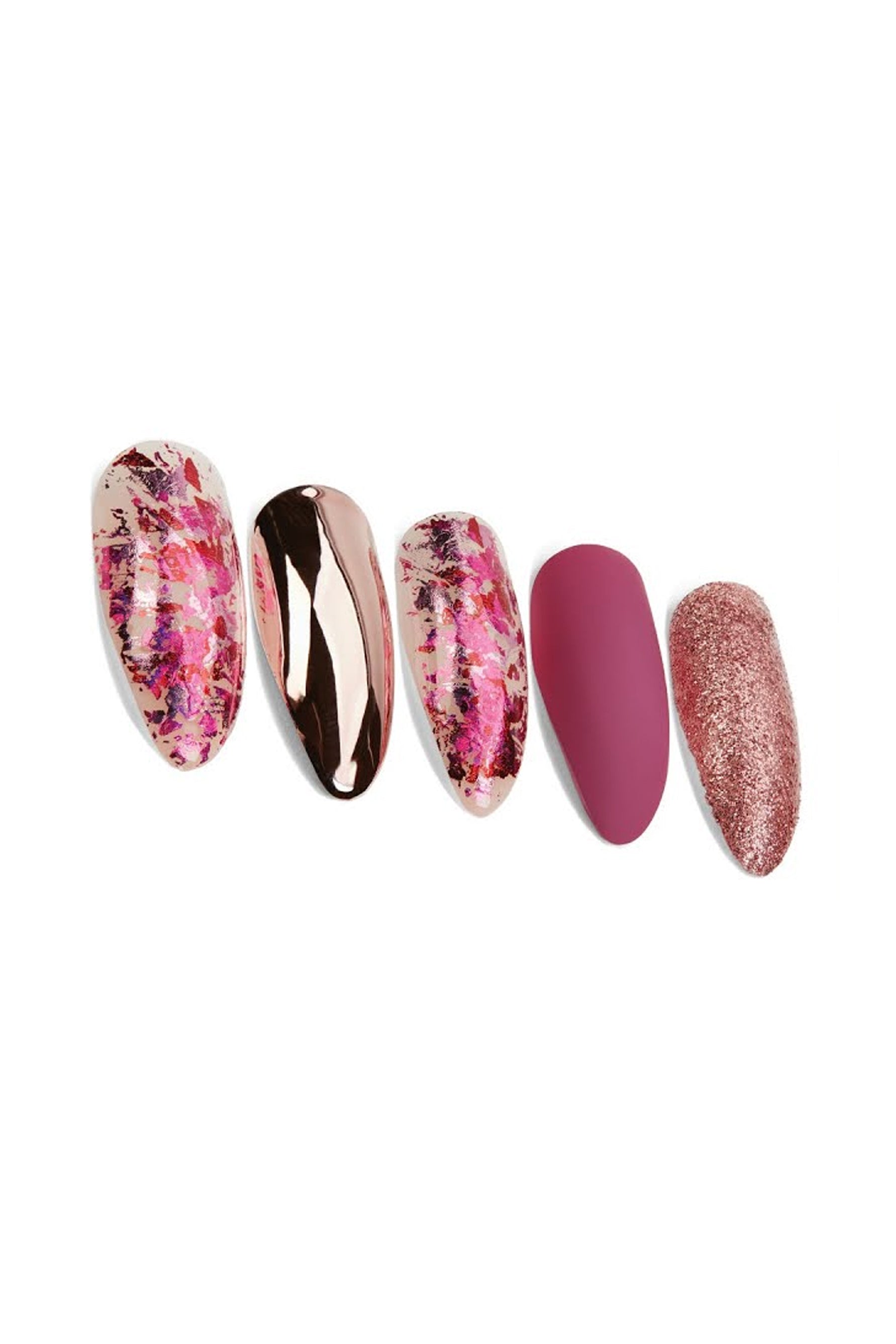 ARDELL Nail Addict Premium Chrome Pink Foil - Image 2