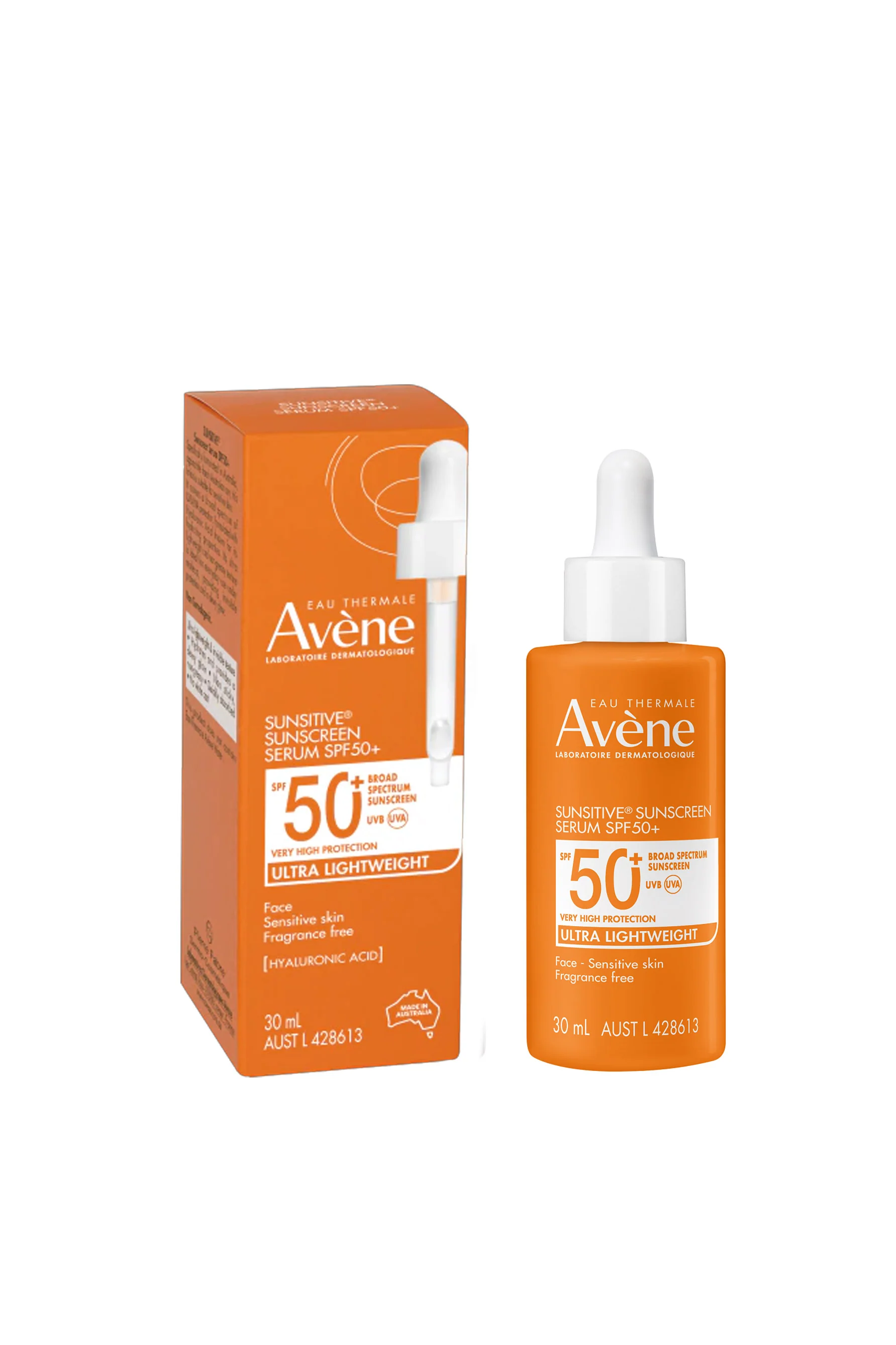 AVENE Sunsitive Sunscreen Serum SPF50+ 30ml