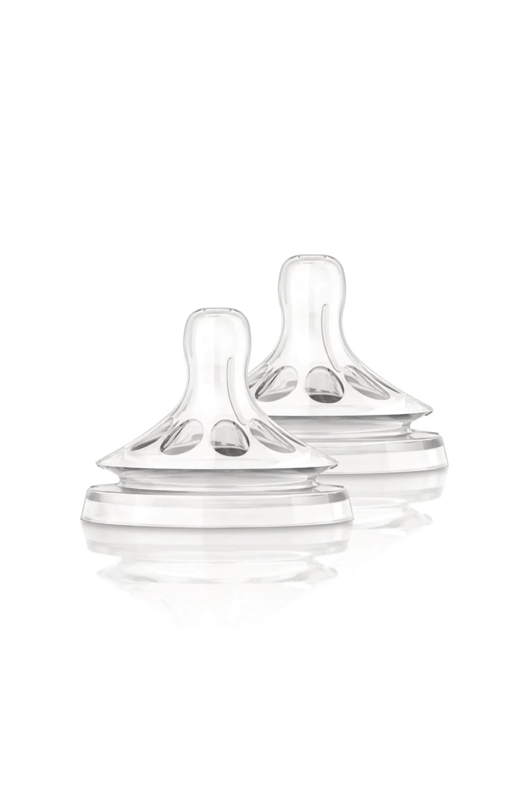 AVENT Natural Teat Slow Flow 1 Month 2 Pack - Image 2