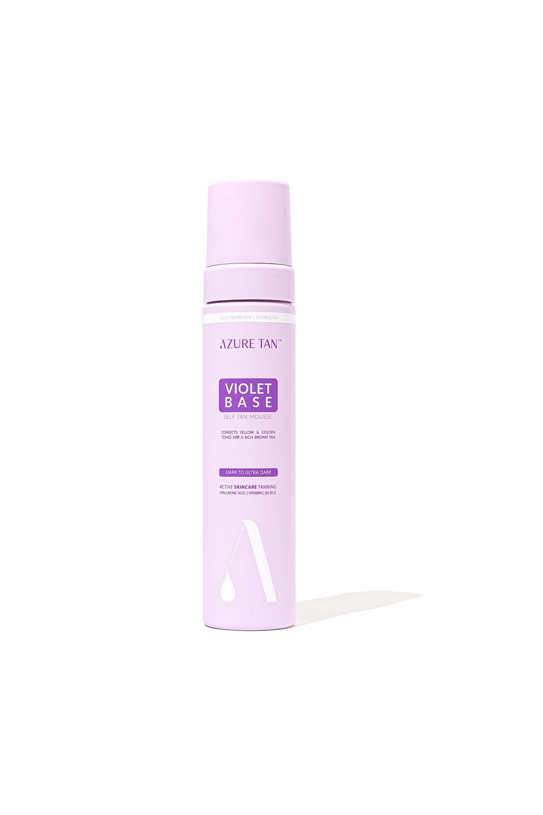 AZURE SELF Tan Mousse Dark Ultra Dark Violet Base