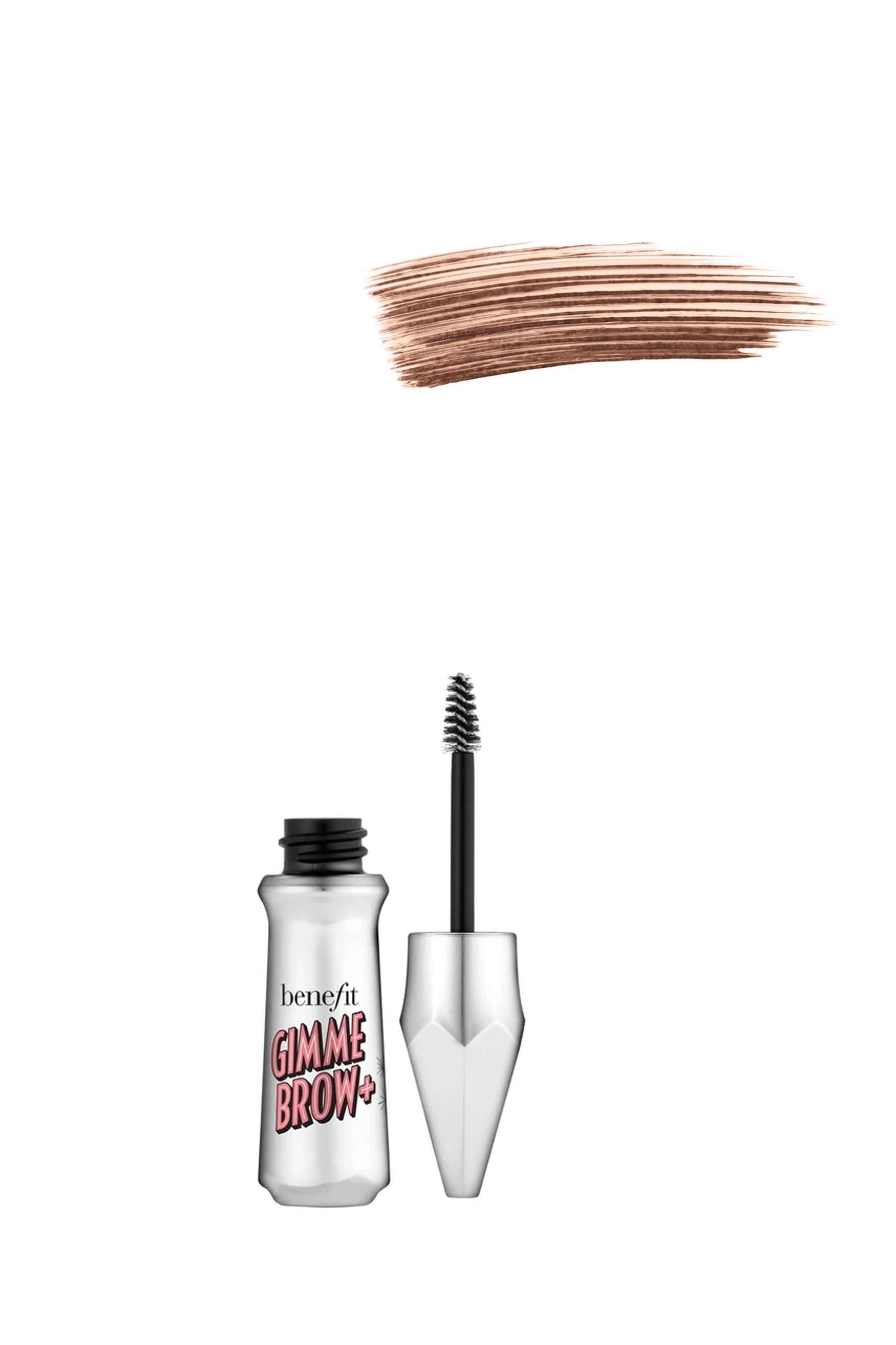 BENEFIT Gimme Brow+ Volumizing Eyebrow Gel Mini 3.75 Warm Medium Brown
