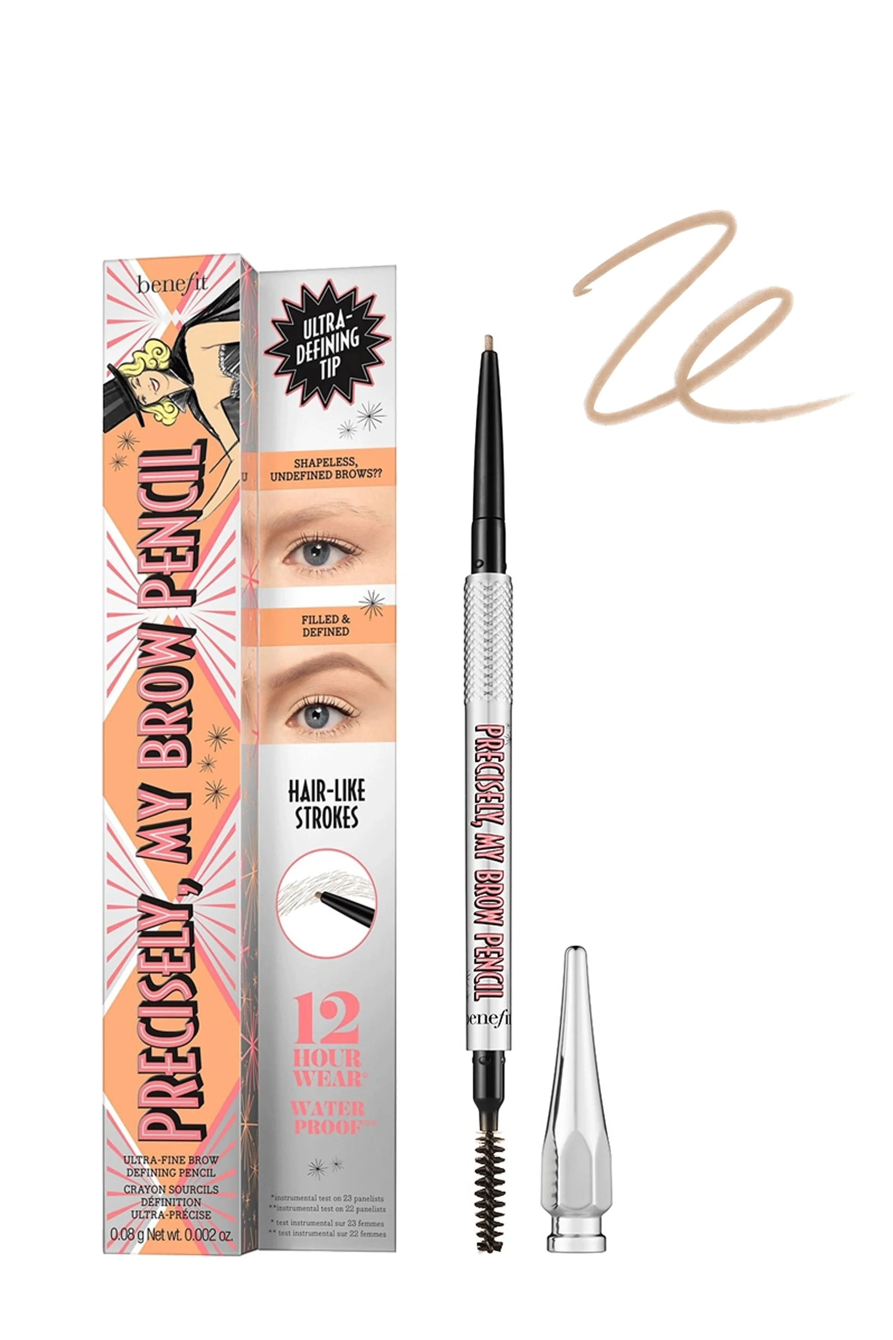 BENEFIT Precisely, My Brow Eyebrow Pencil 02 Warm Golden Blonde