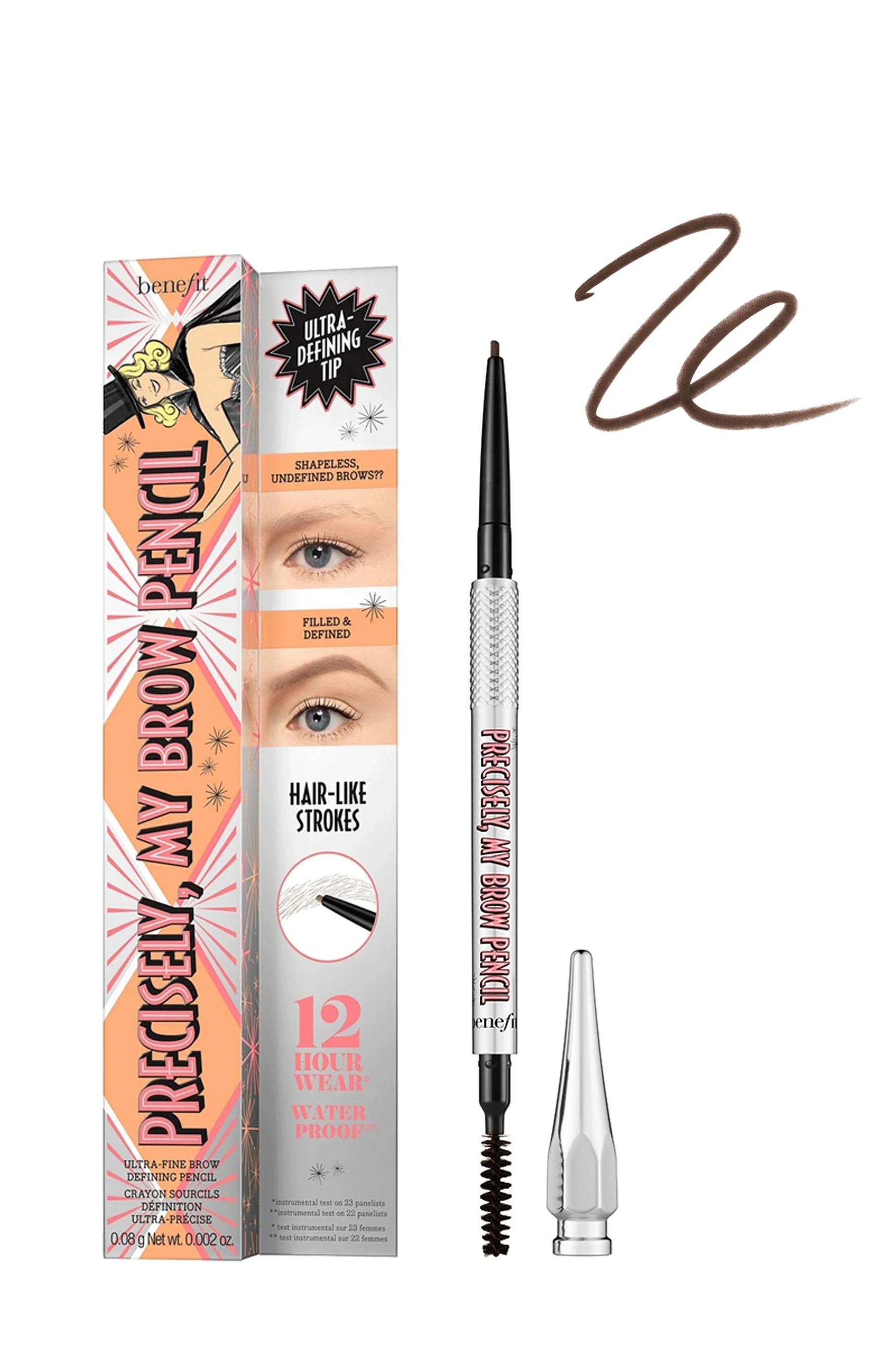 BENEFIT Precisely, My Brow Eyebrow Pencil 04 Warm Deep Brown