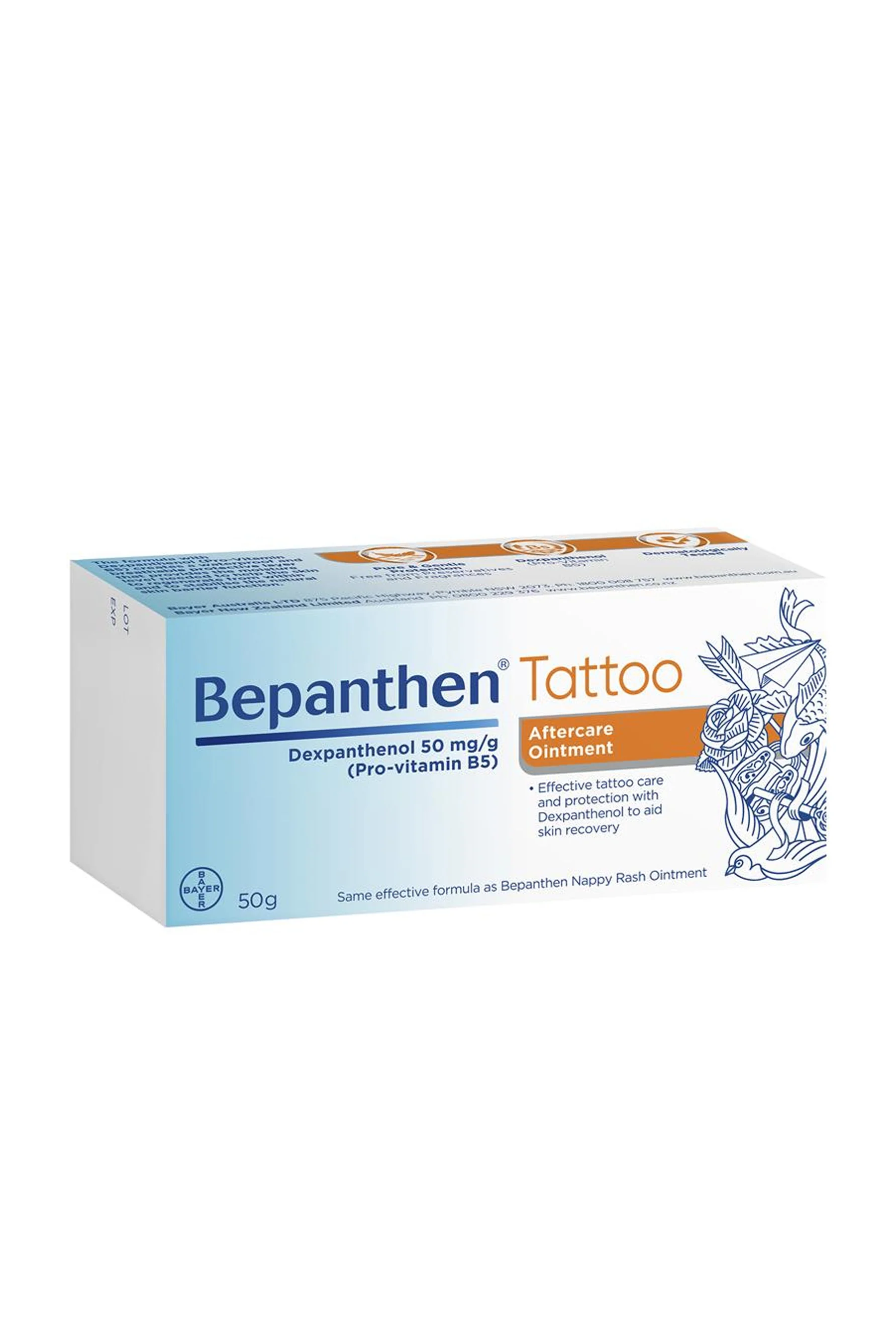 BEPANTHEN Tattoo Ointment 50g