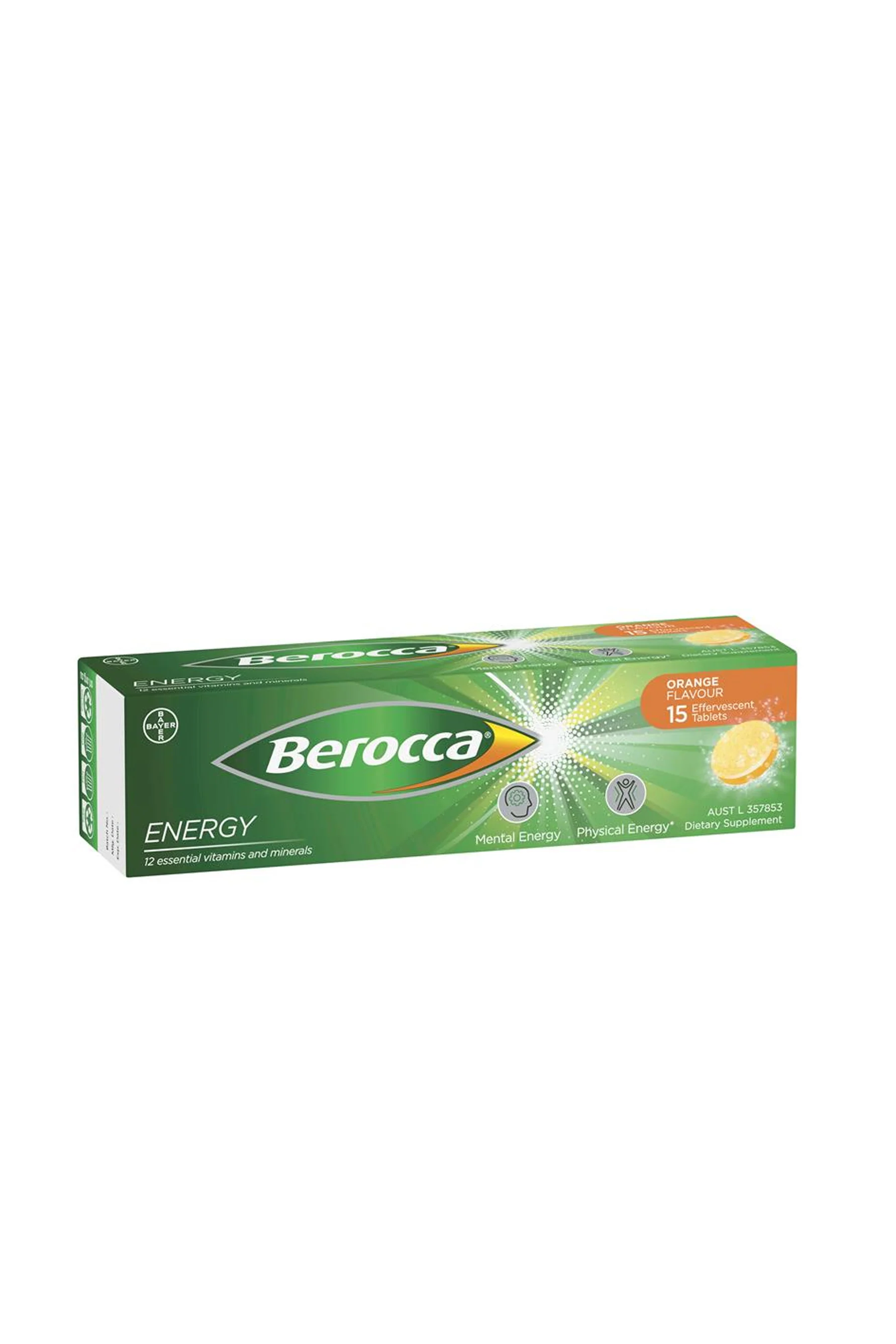 BEROCCA Energy Orange 15s