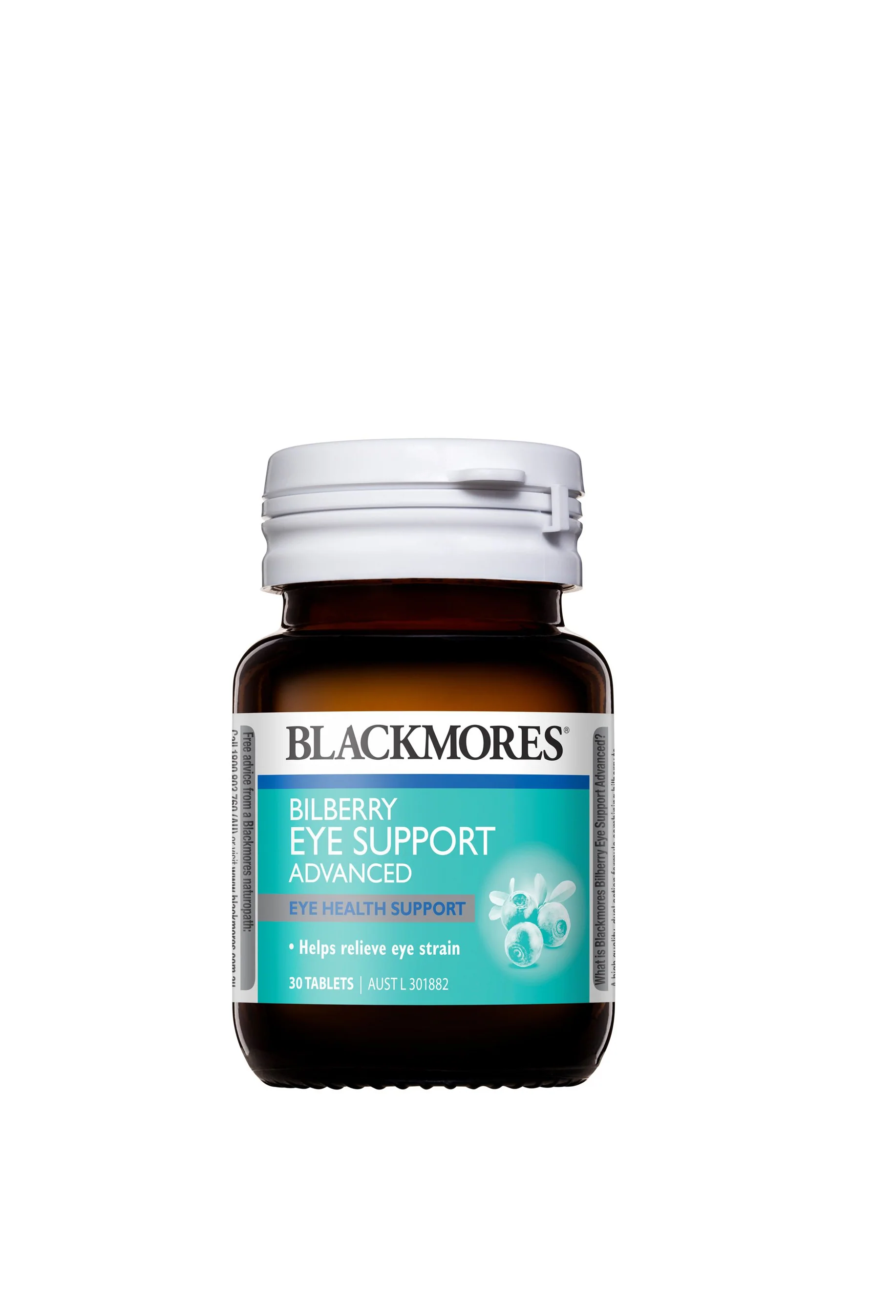 Blackmores Bilberry Eye Support Advance 30 Tablets