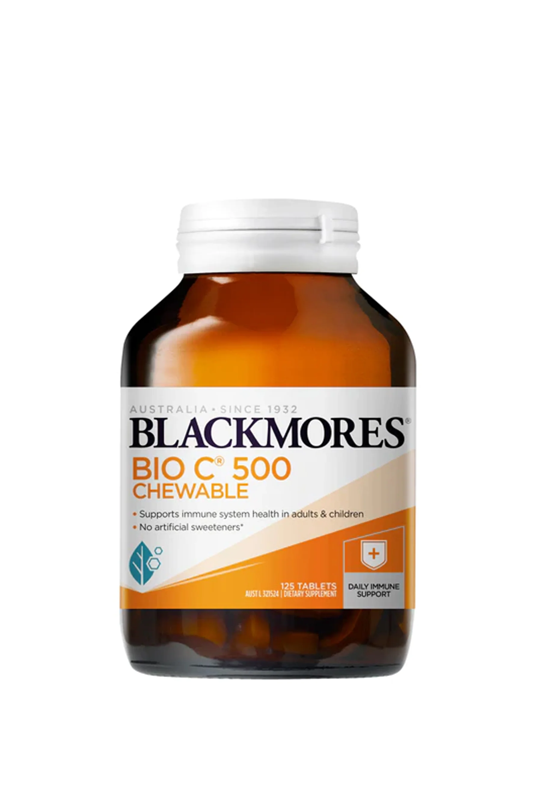 Blackmores Bio C 500 Chewable 125s