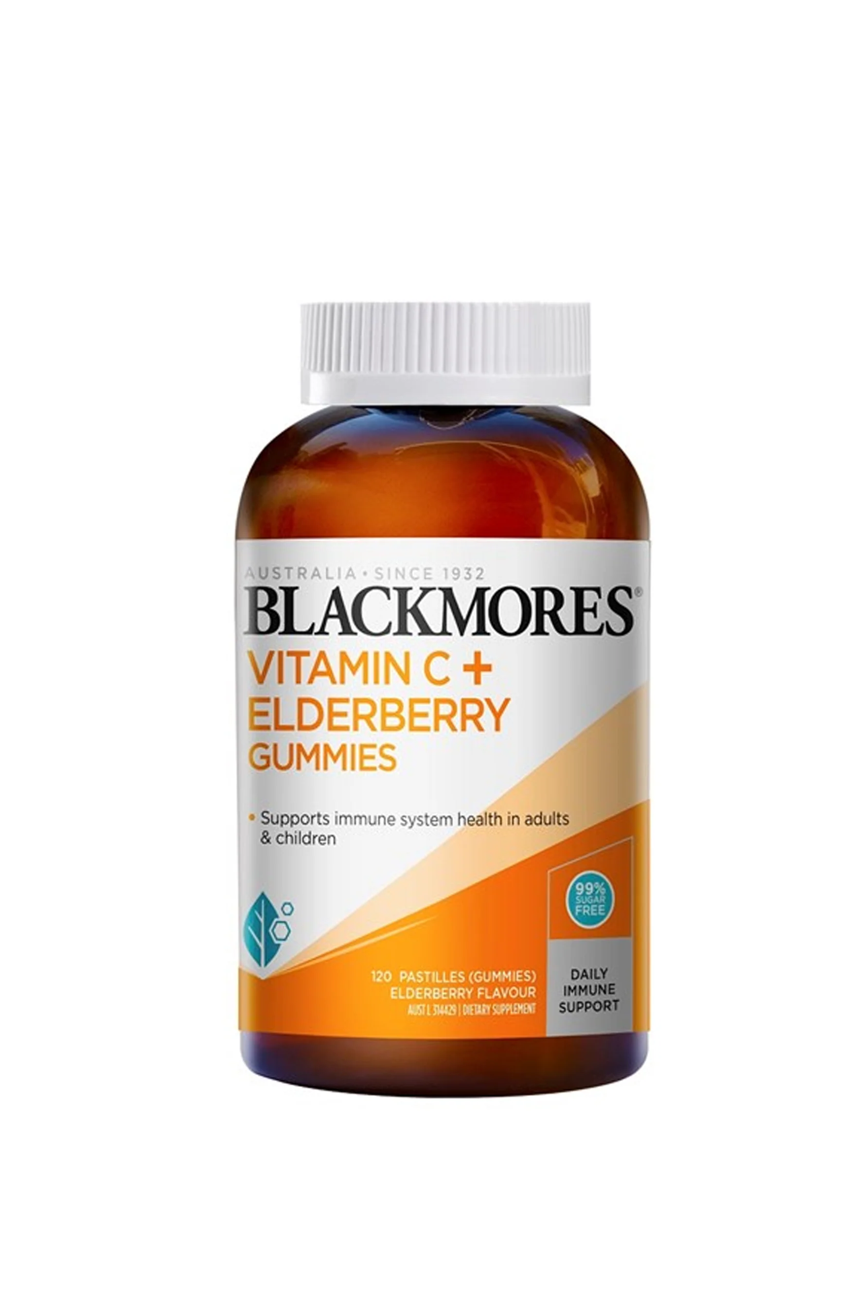 Blackmores Vitamin C + Elderberry Gummies 120