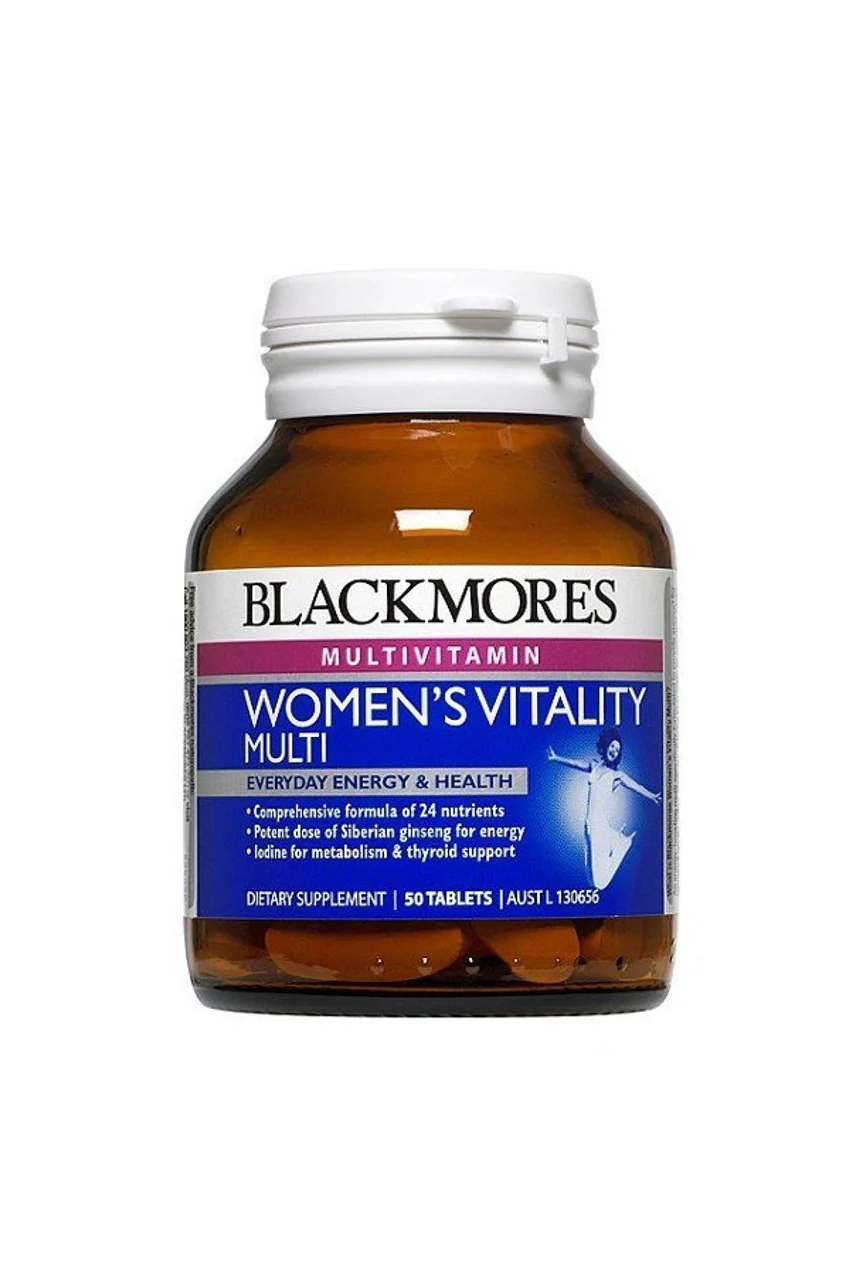 Blackmores Womens Vitality Multi 50 Tablets