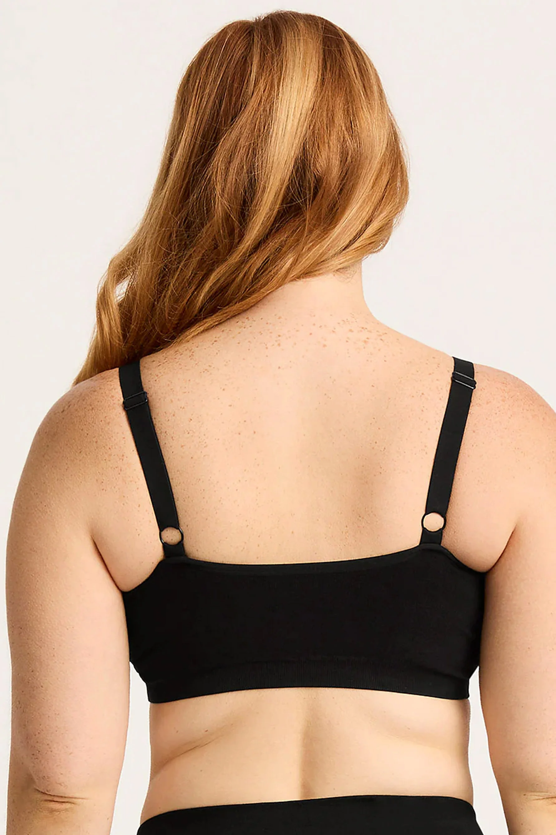 BOODY Full Bust Wireless Bra Black Large - Image 2