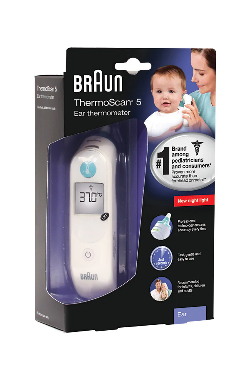 Braun Thermoscan 5 Ear Thermometer IRT 6030