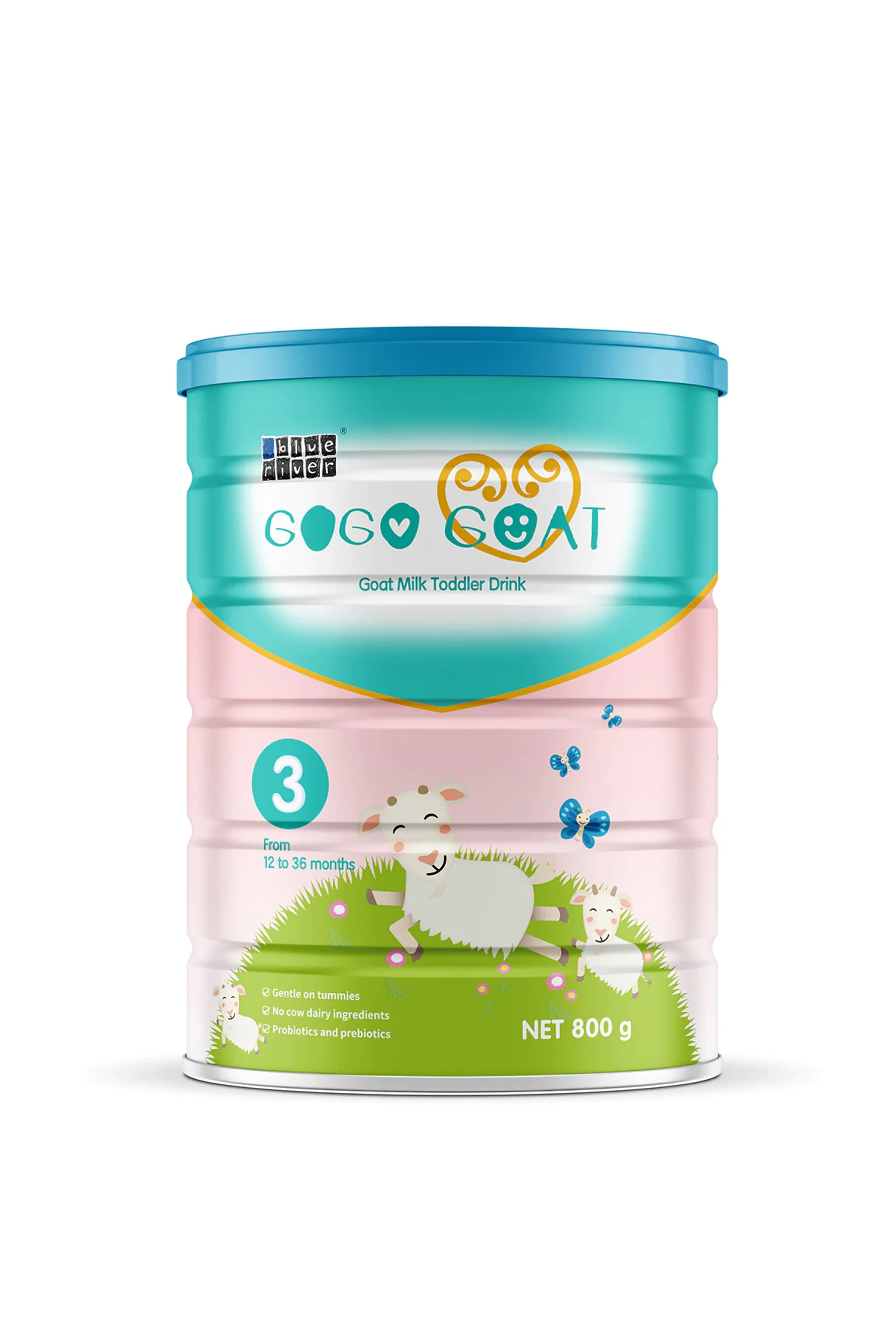 Blue River Dairy Goat Milk Toddler Drink 12 -36 Months 800g