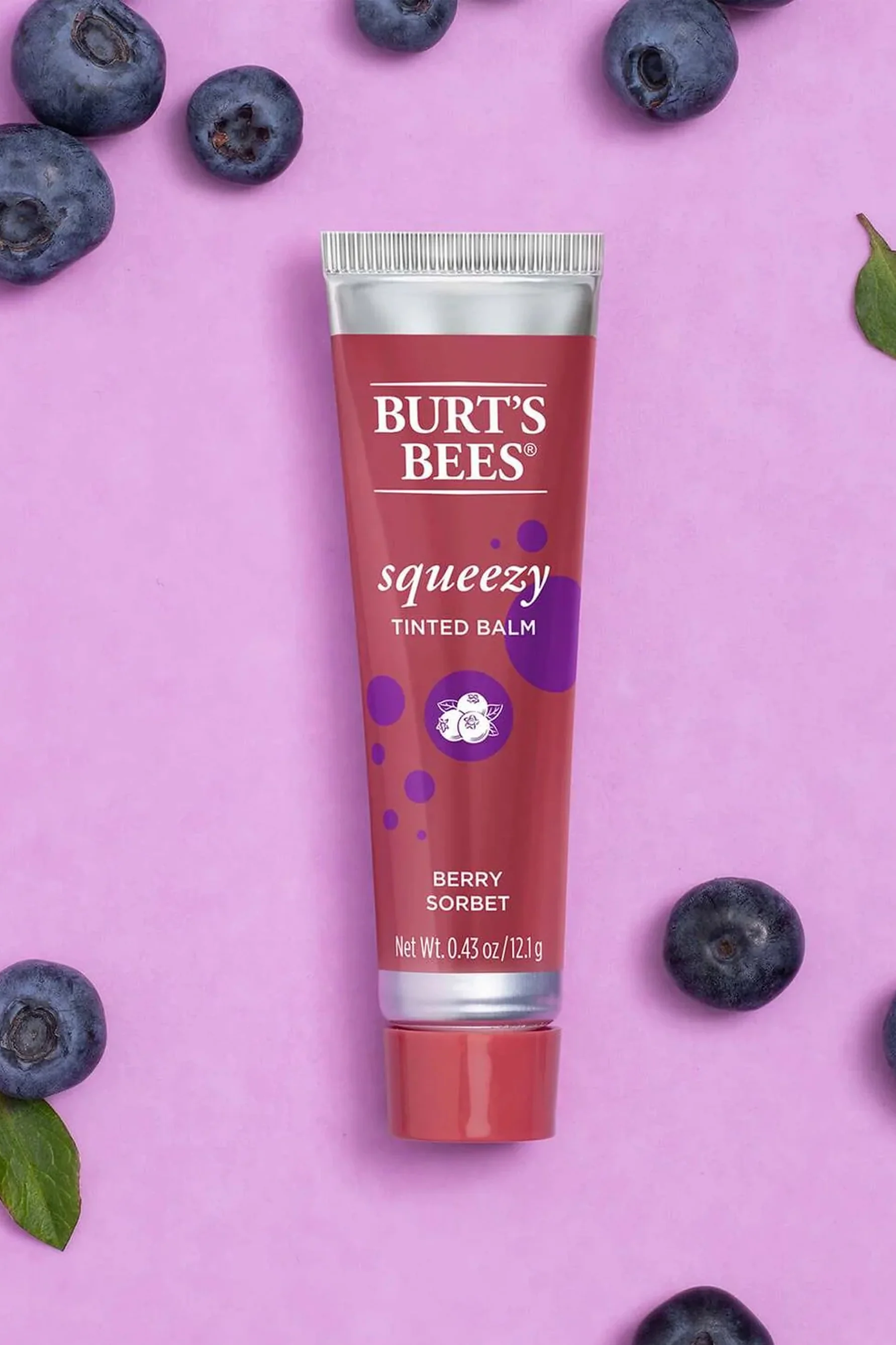 BURTS Bees Squeezy Lip Balm Berry Sorbet - Image 2