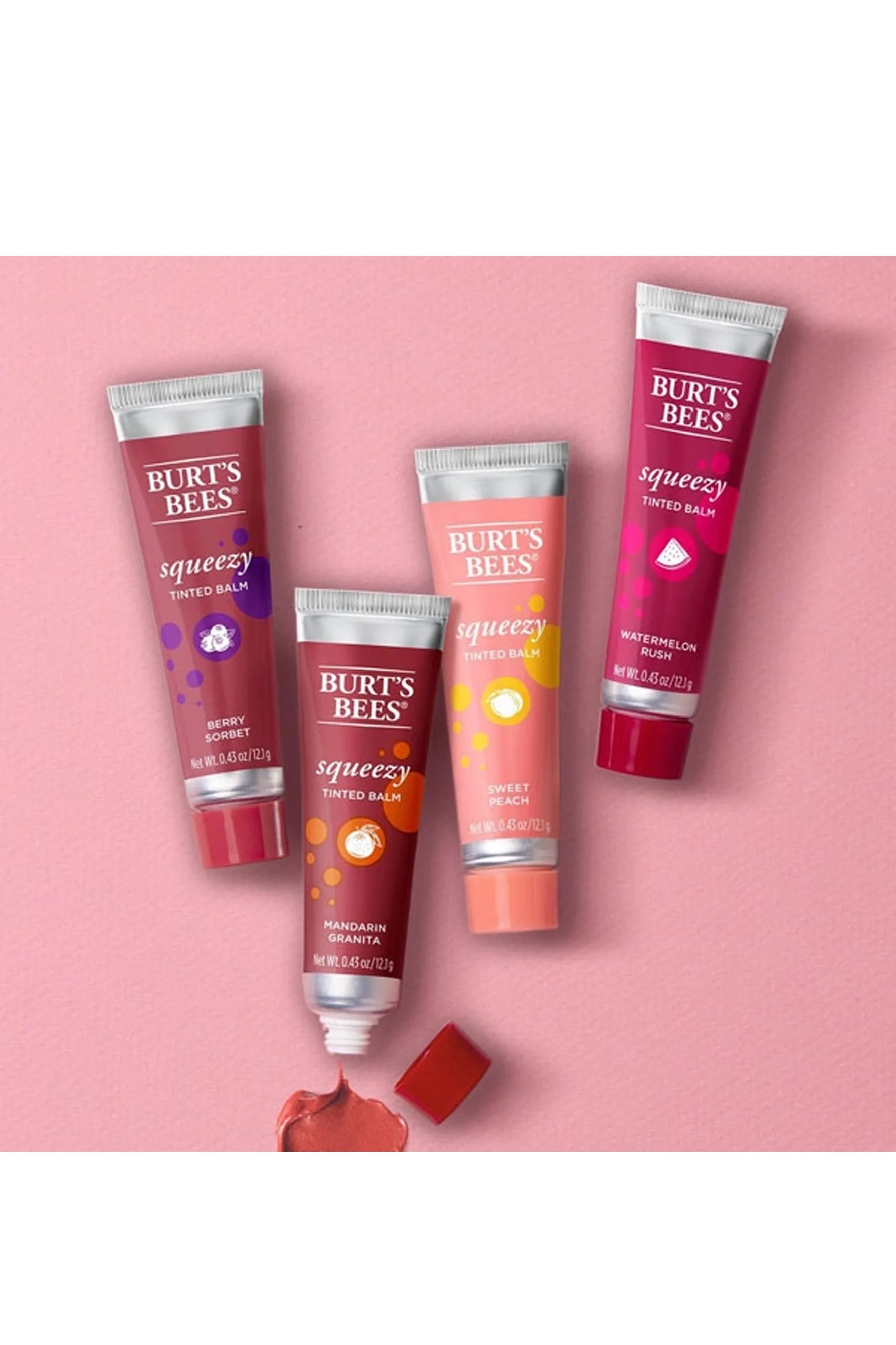BURTS Bees Squeezy Lip Balm Berry Sorbet - Image 3