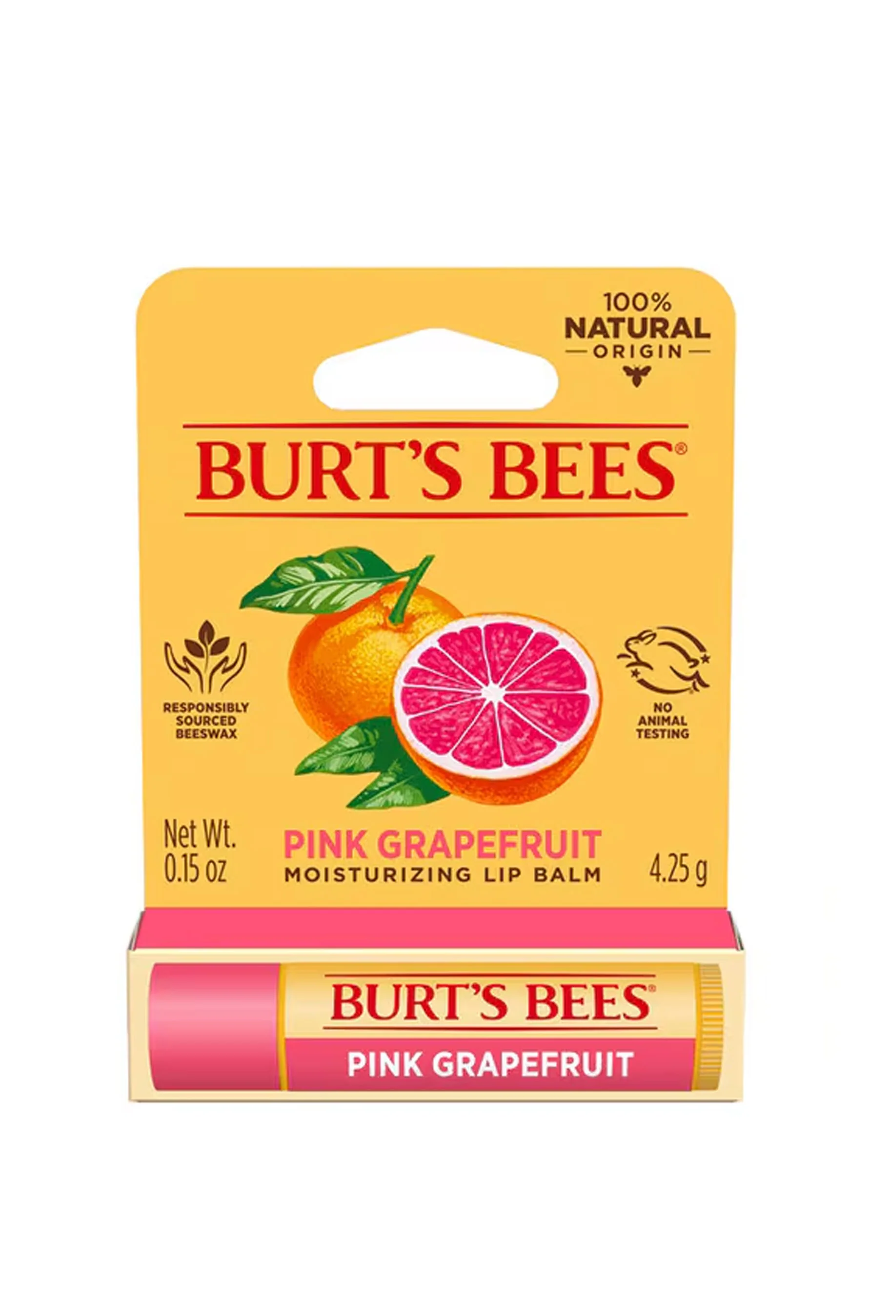 BURTS Bees Pink Grapefruit Lip Balm 4.25g