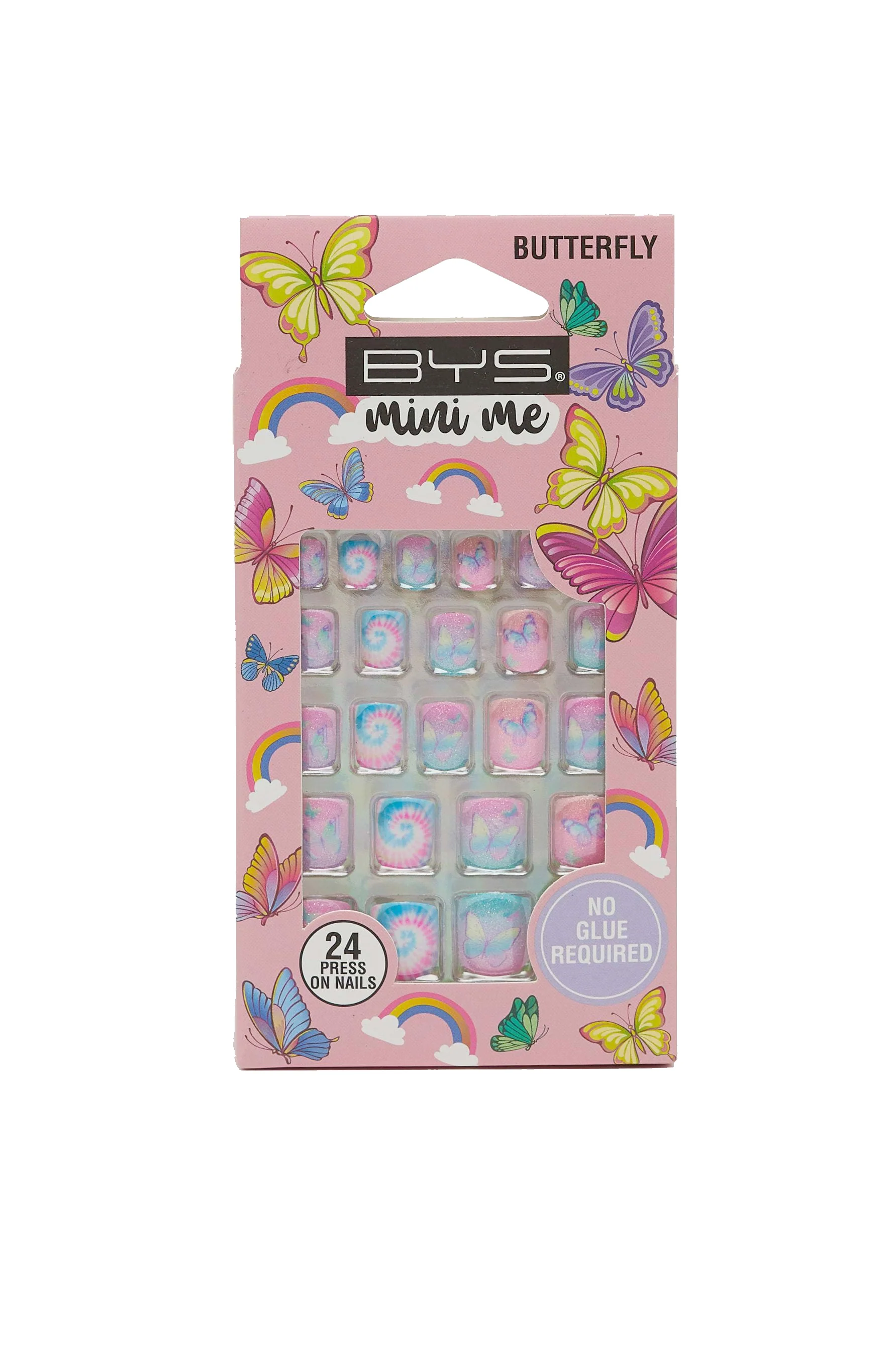 BYS Mini Me Butterfly Press on Nail Pack
