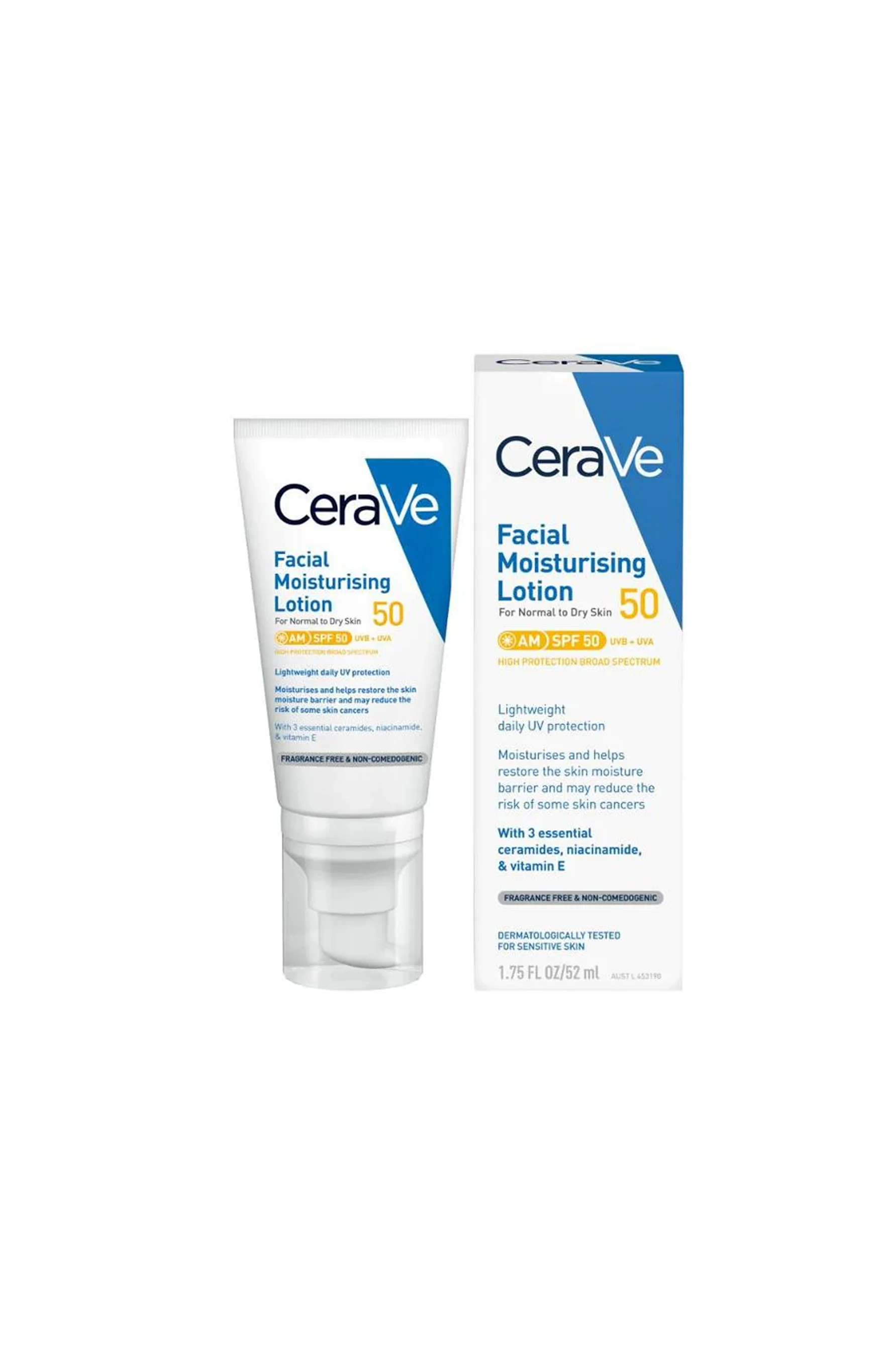 CeraVe Facial Lotion SPF50 52ml