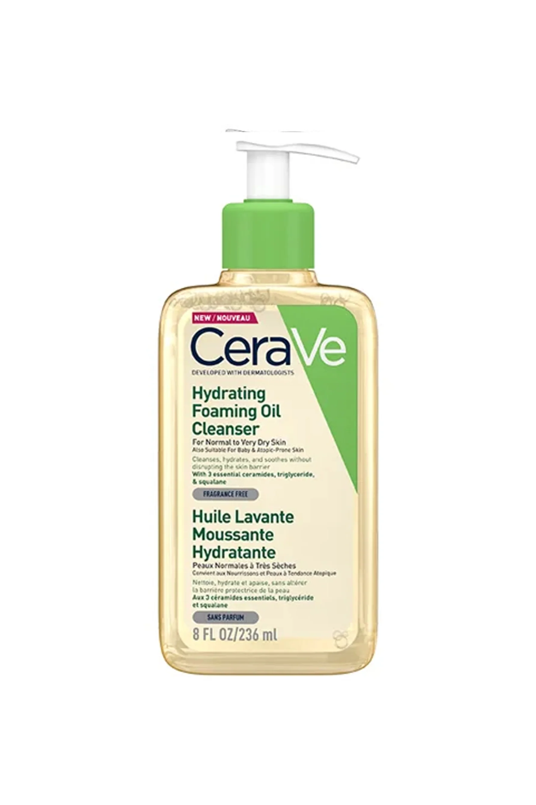 CeraVe Hydrating Foaming Oil Cleanser 236ml