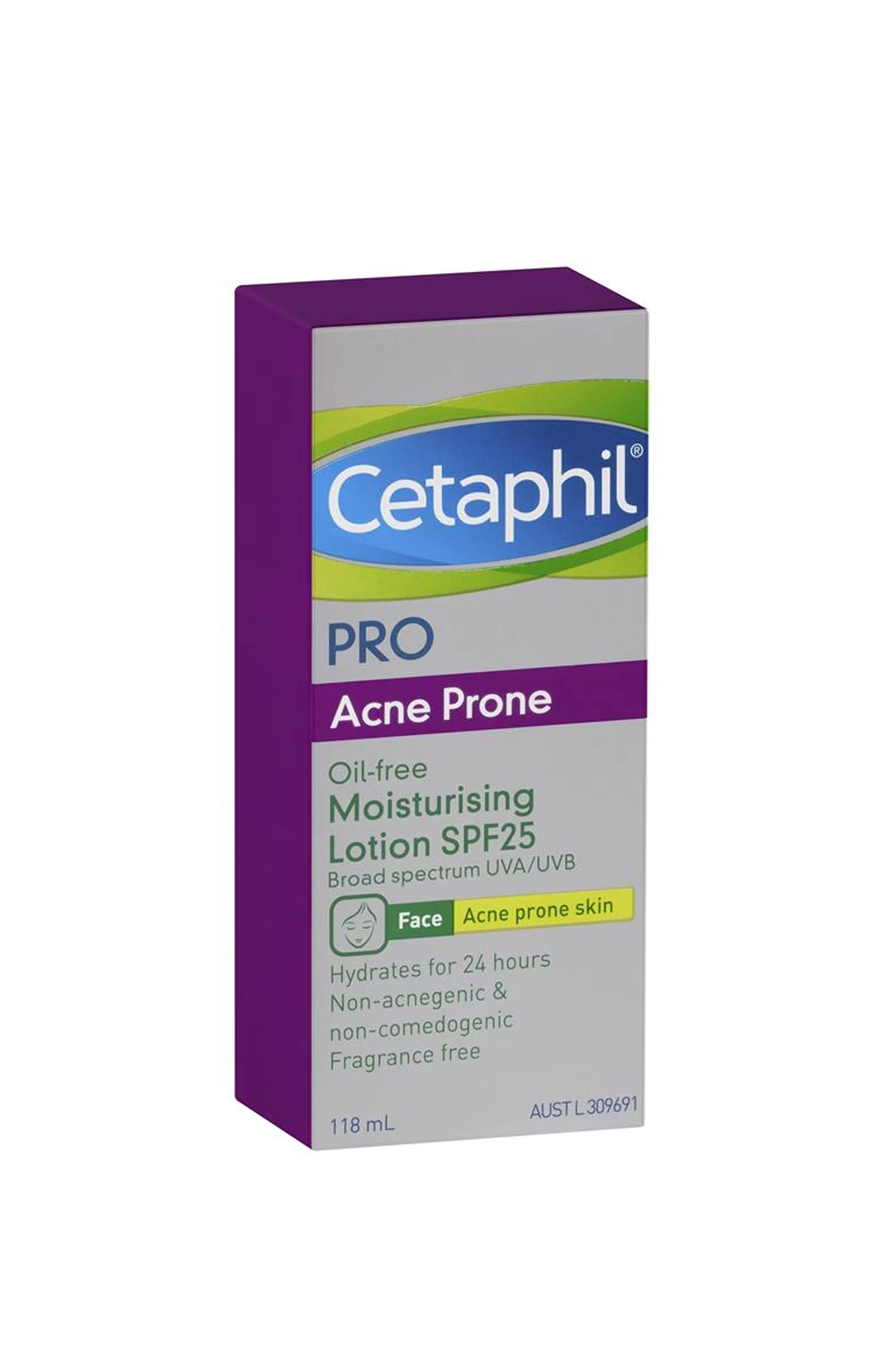 CETAPHIL Dermacontrol Oil-Free Facial Moisturising Lotion SPF 25 118ml