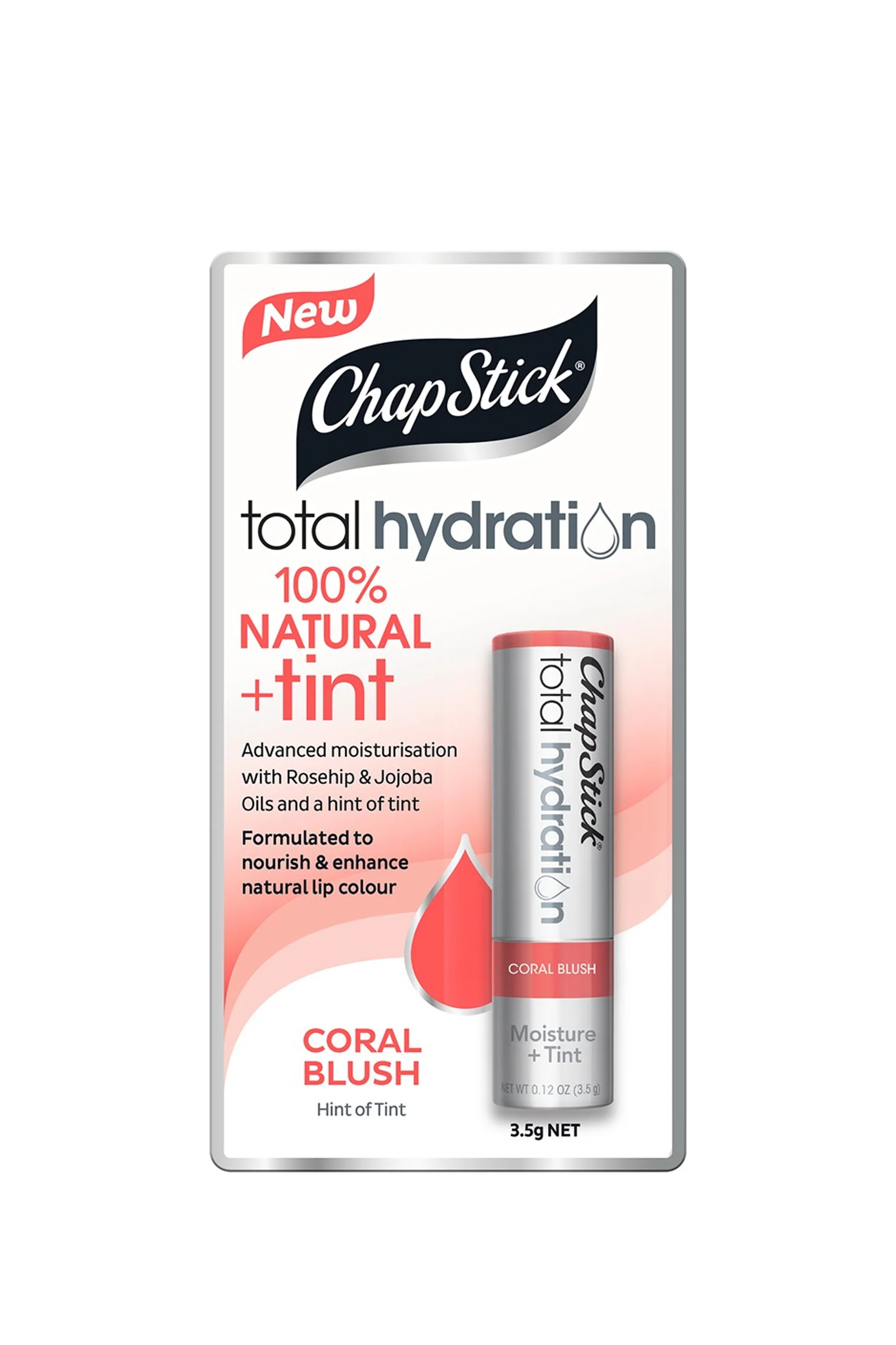 CHAPSTICK Total Hydration Coral Blush 3.5 g