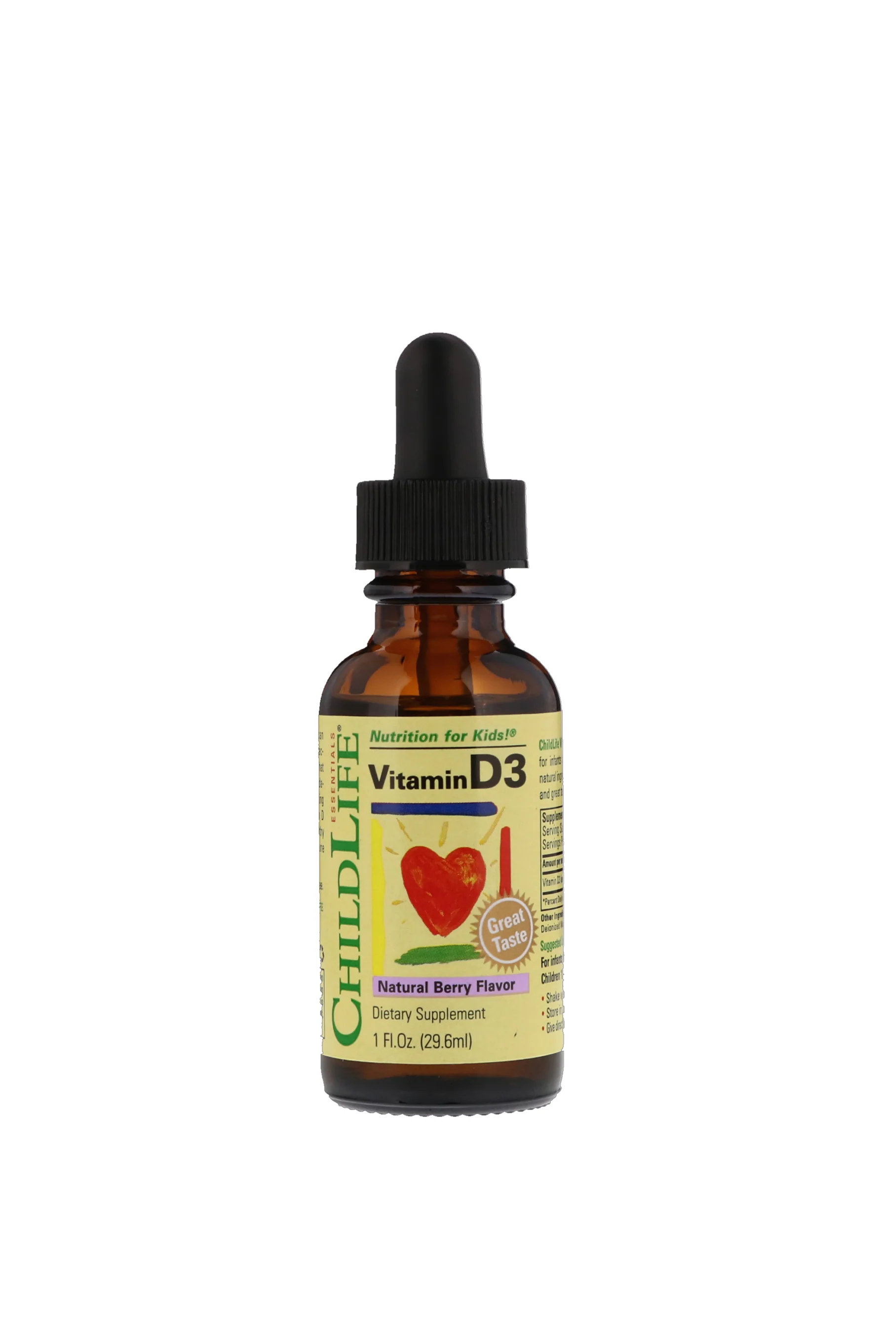 CHILDLIFE Vitamin D3 Natural Berry Flavor 29.6ml
