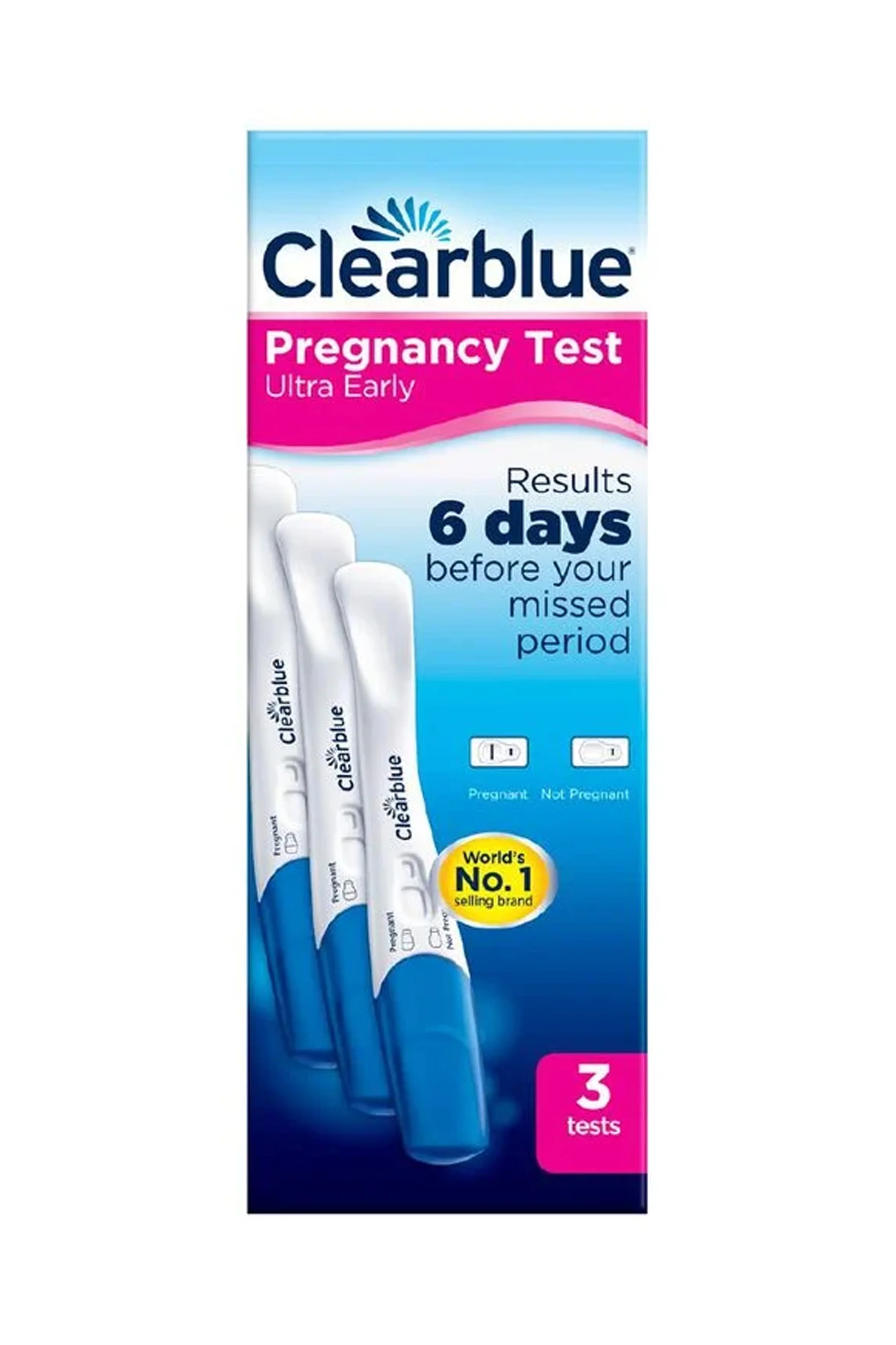 CLEARBLUE Visual Ultra Early Detection 3 Pack