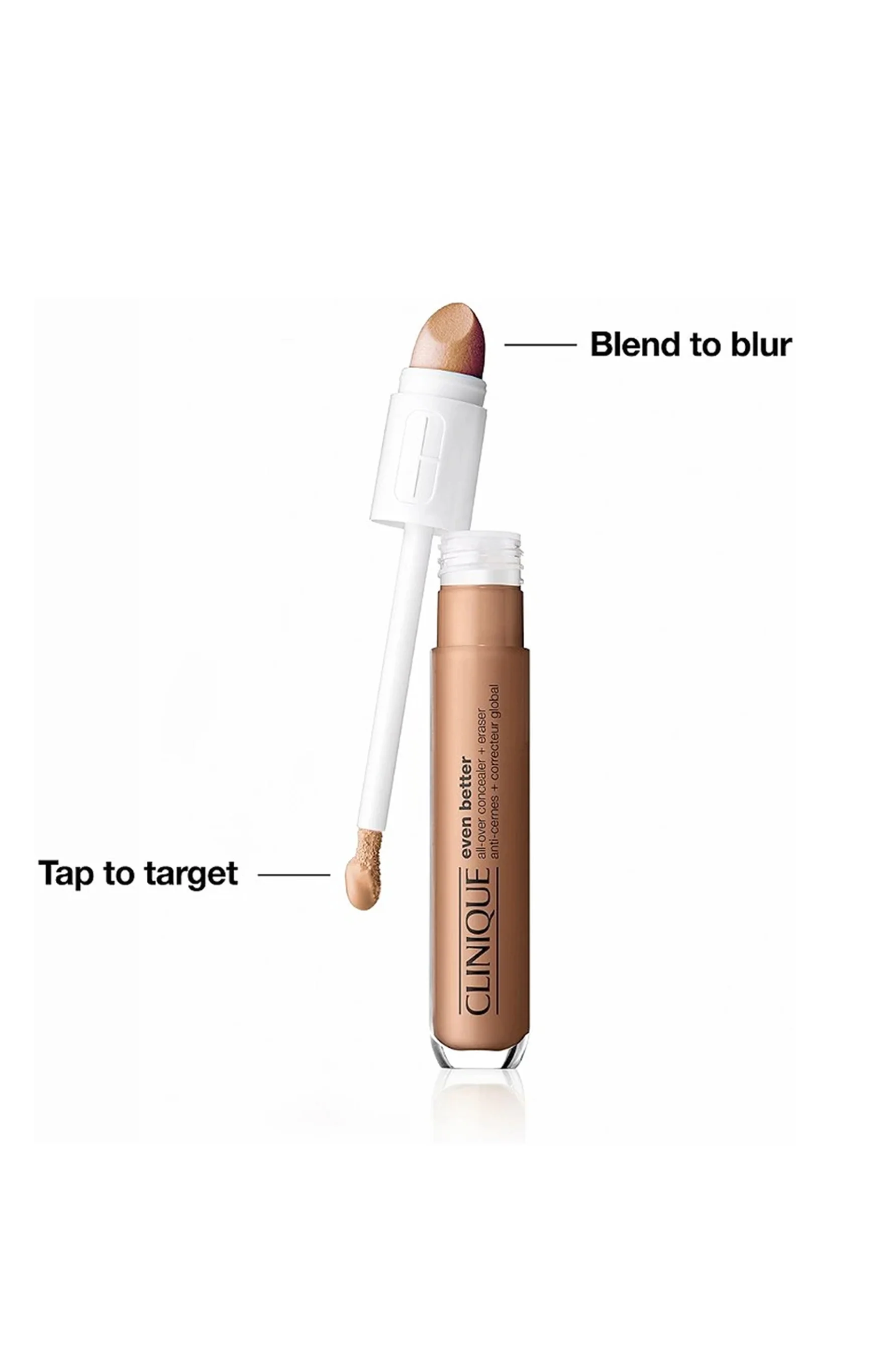 CLINIQUE Even Better™ All-Over Concealer + Eraser CN62 Porcelain Beige 6ml - Image 2