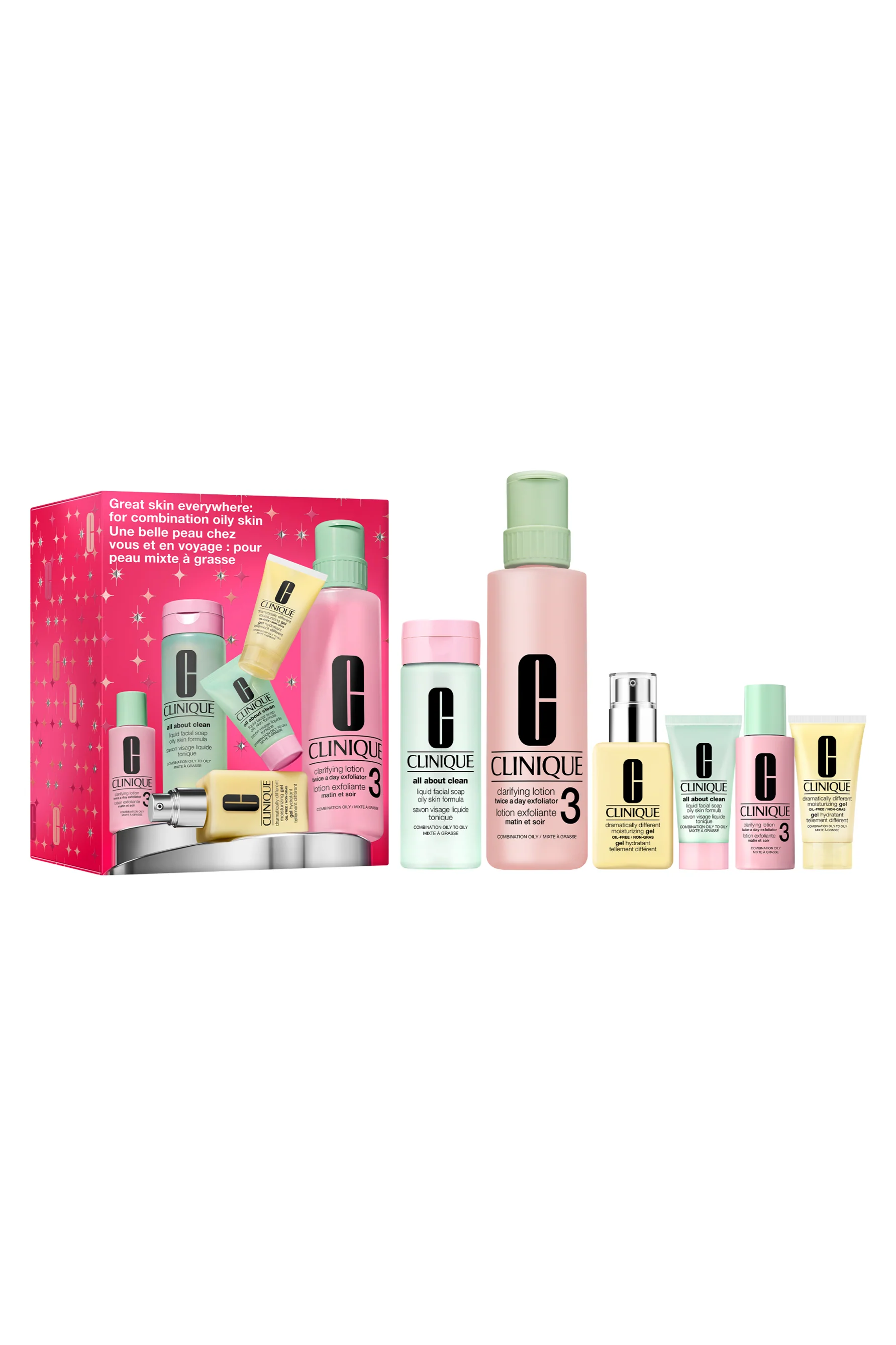 CLINIQUE Great Skin Everywhere Oily combination Set