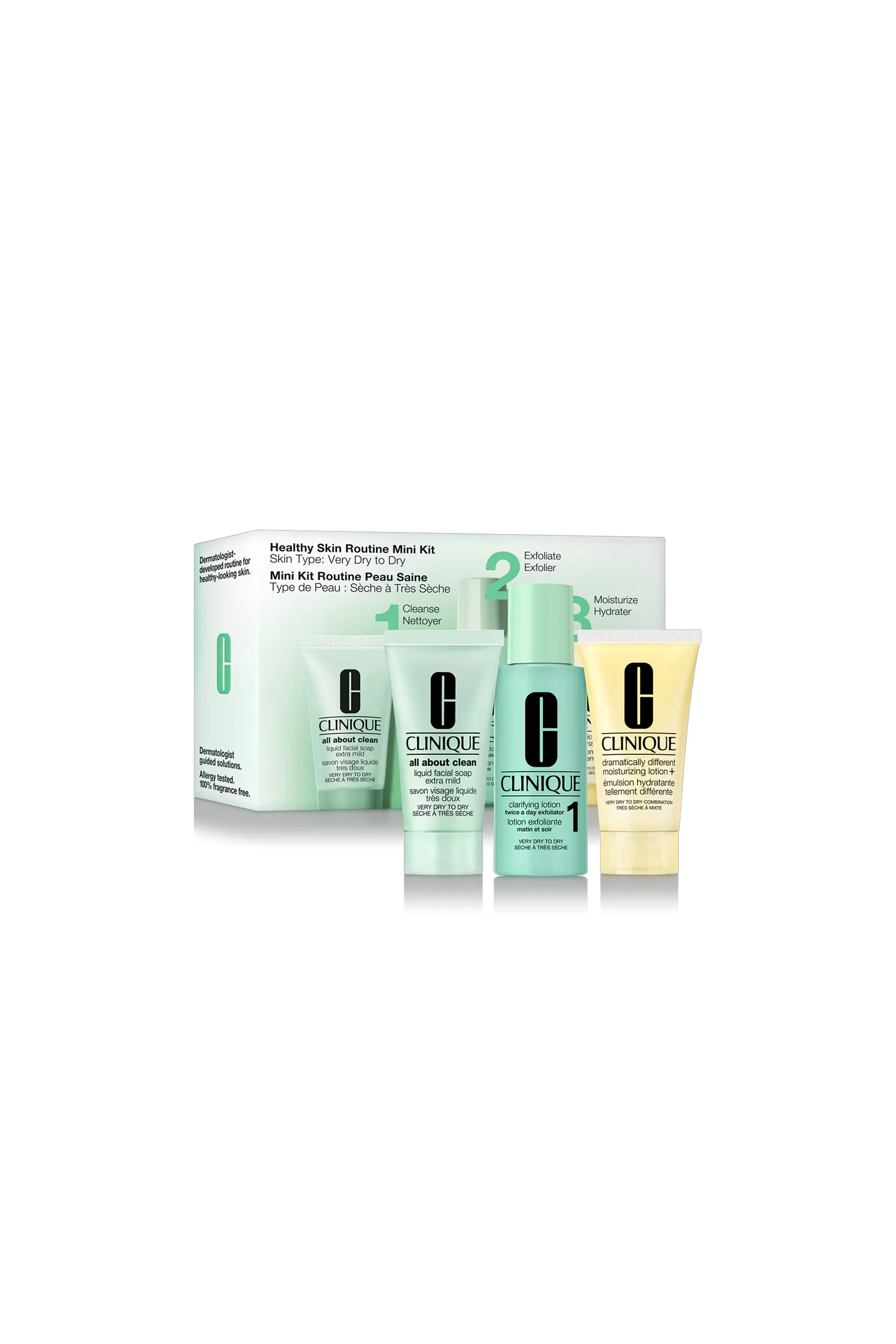 CLINIQUE 3 Step Mini Kit Skin Type 1