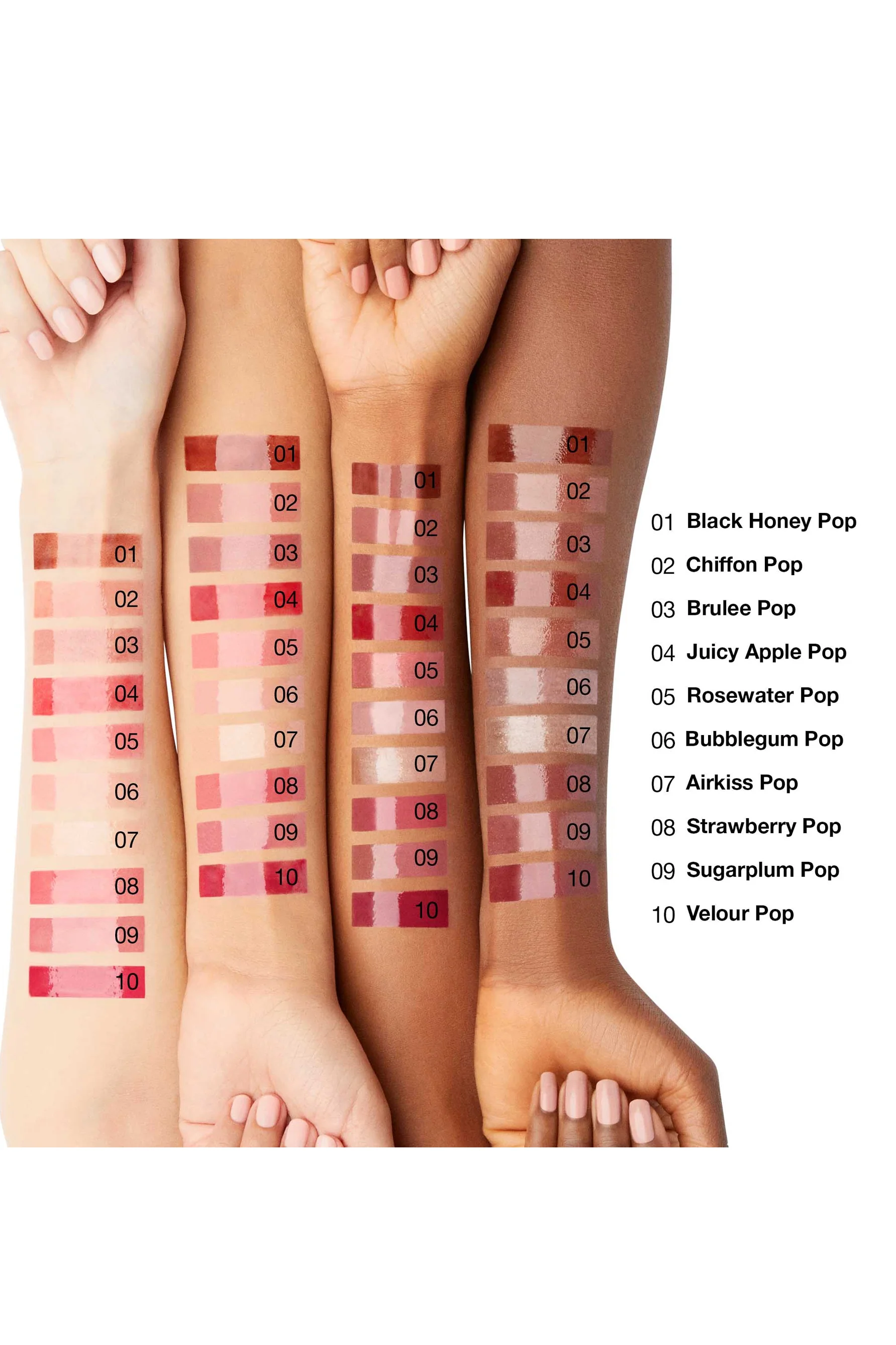 CLINIQUE Pop Plush™ Creamy Lip Gloss Juicy Apple - Image 2