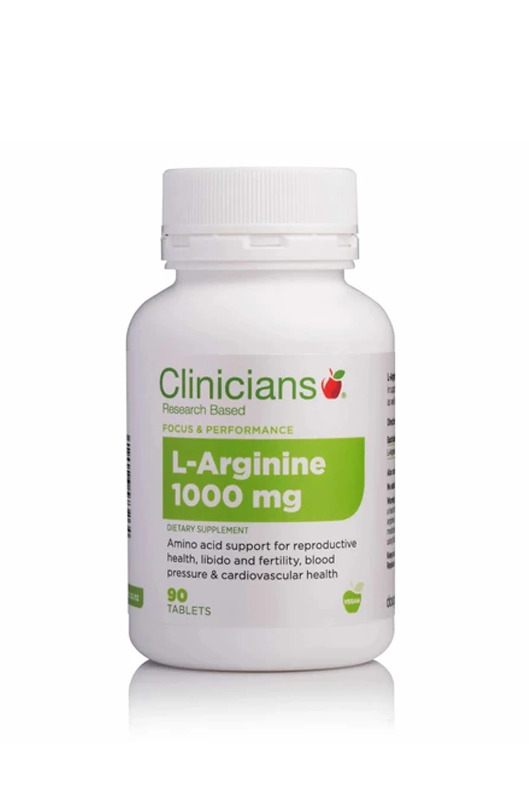 CLINICIANS L-Arginine 90 Tablets