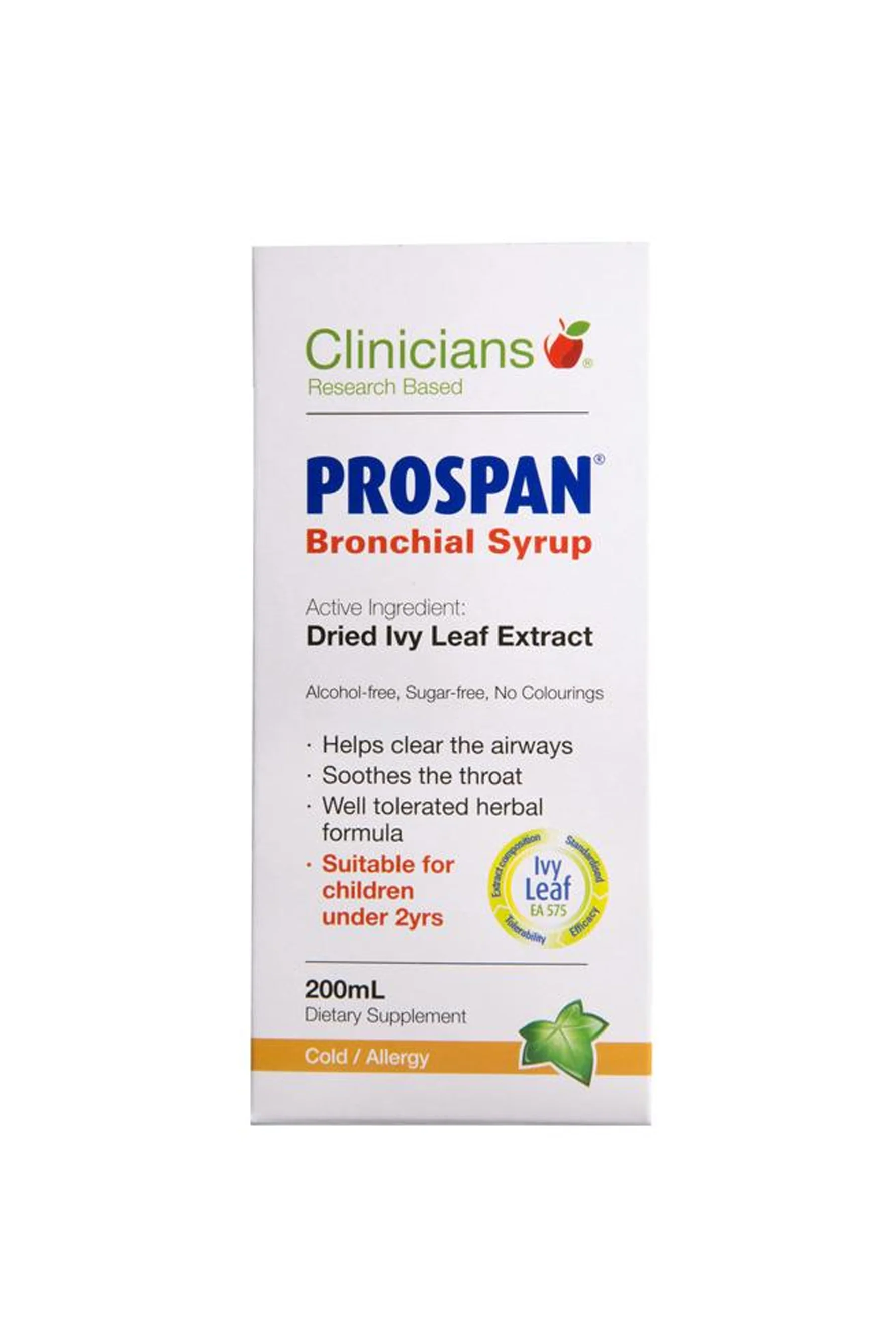 CLINICIANS Prospan Bronchial Syrup 100ml