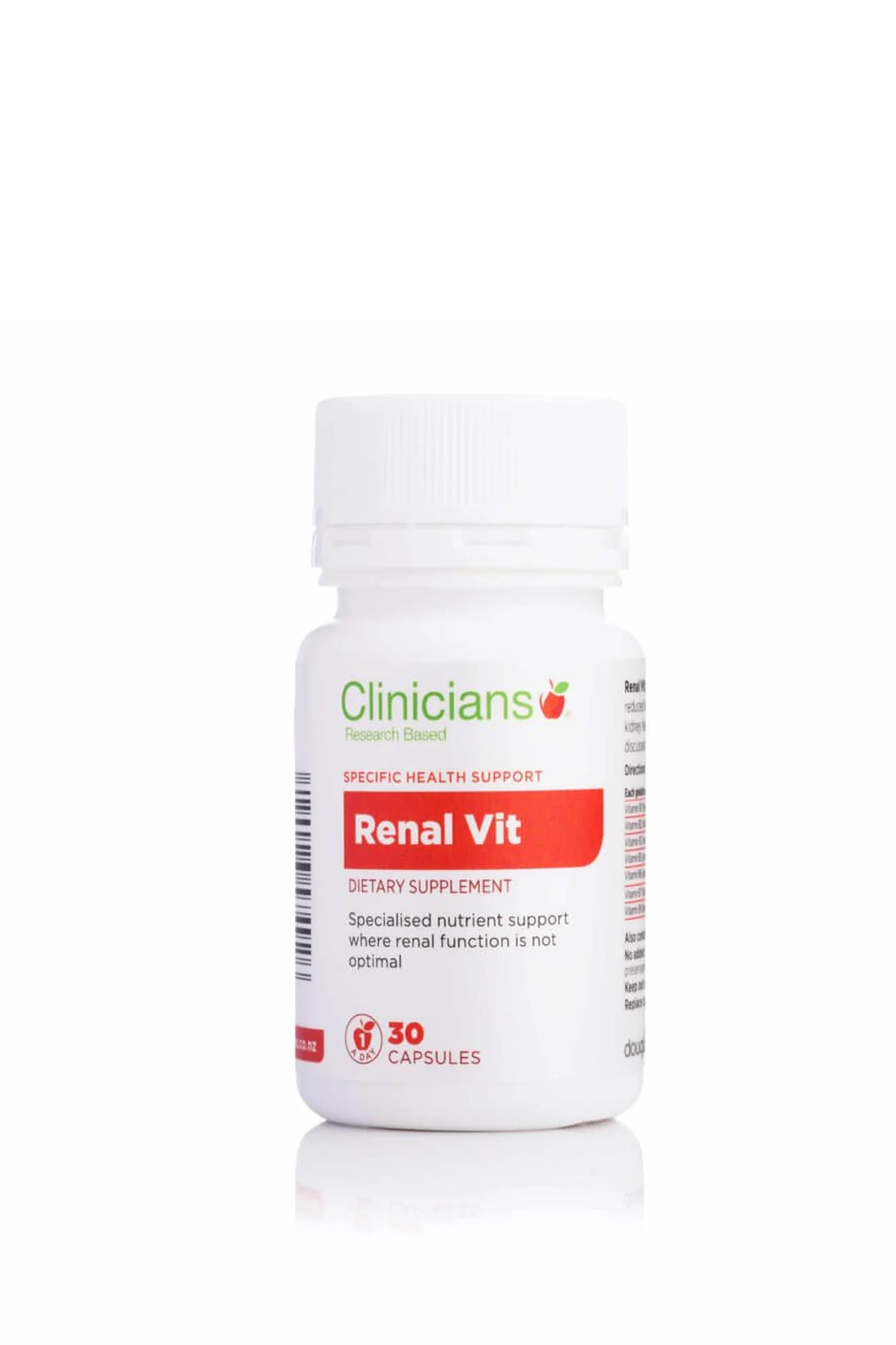 CLINICIANS Renal Vit 30caps