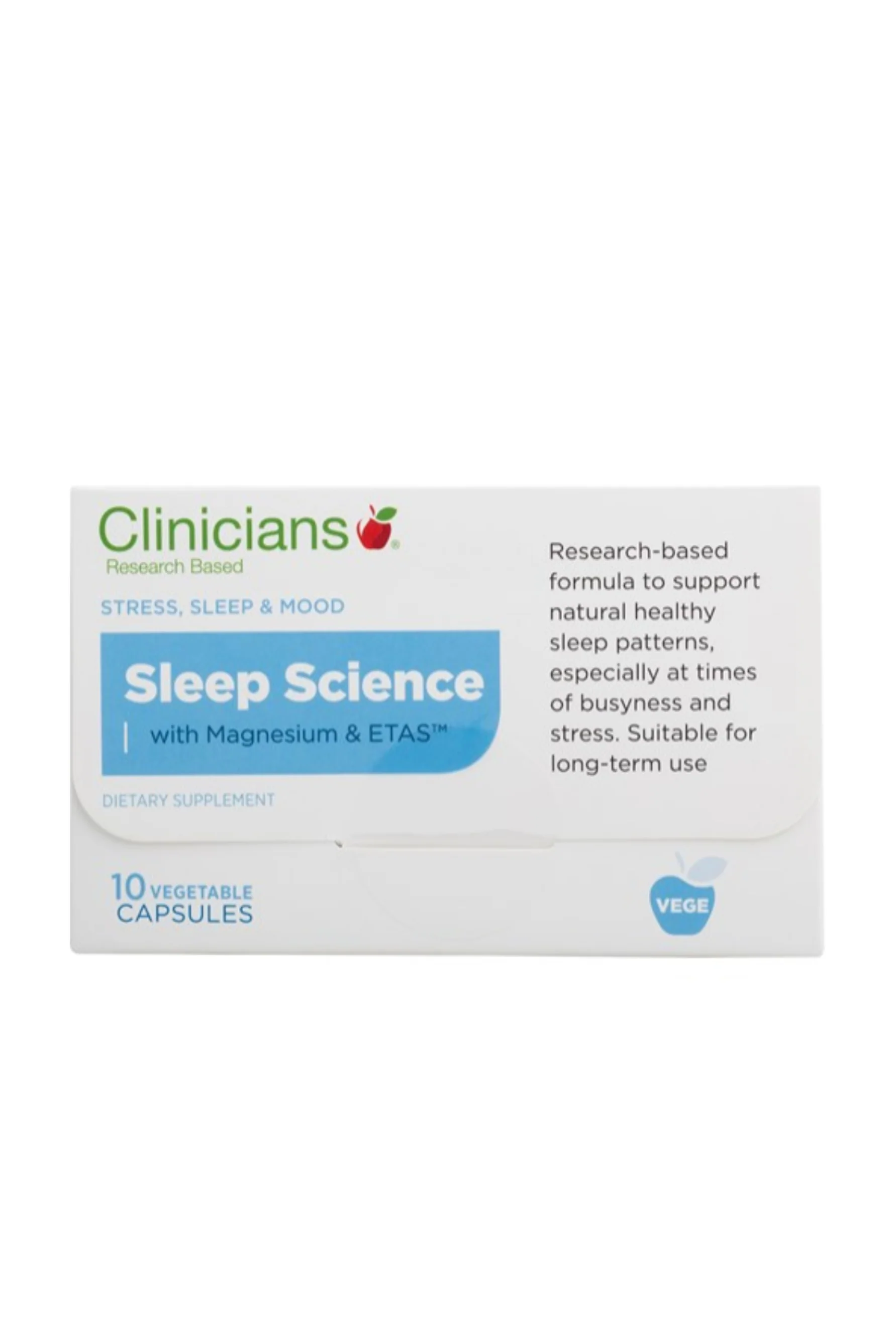 CLINICIANS Sleep Science 10 Capsules