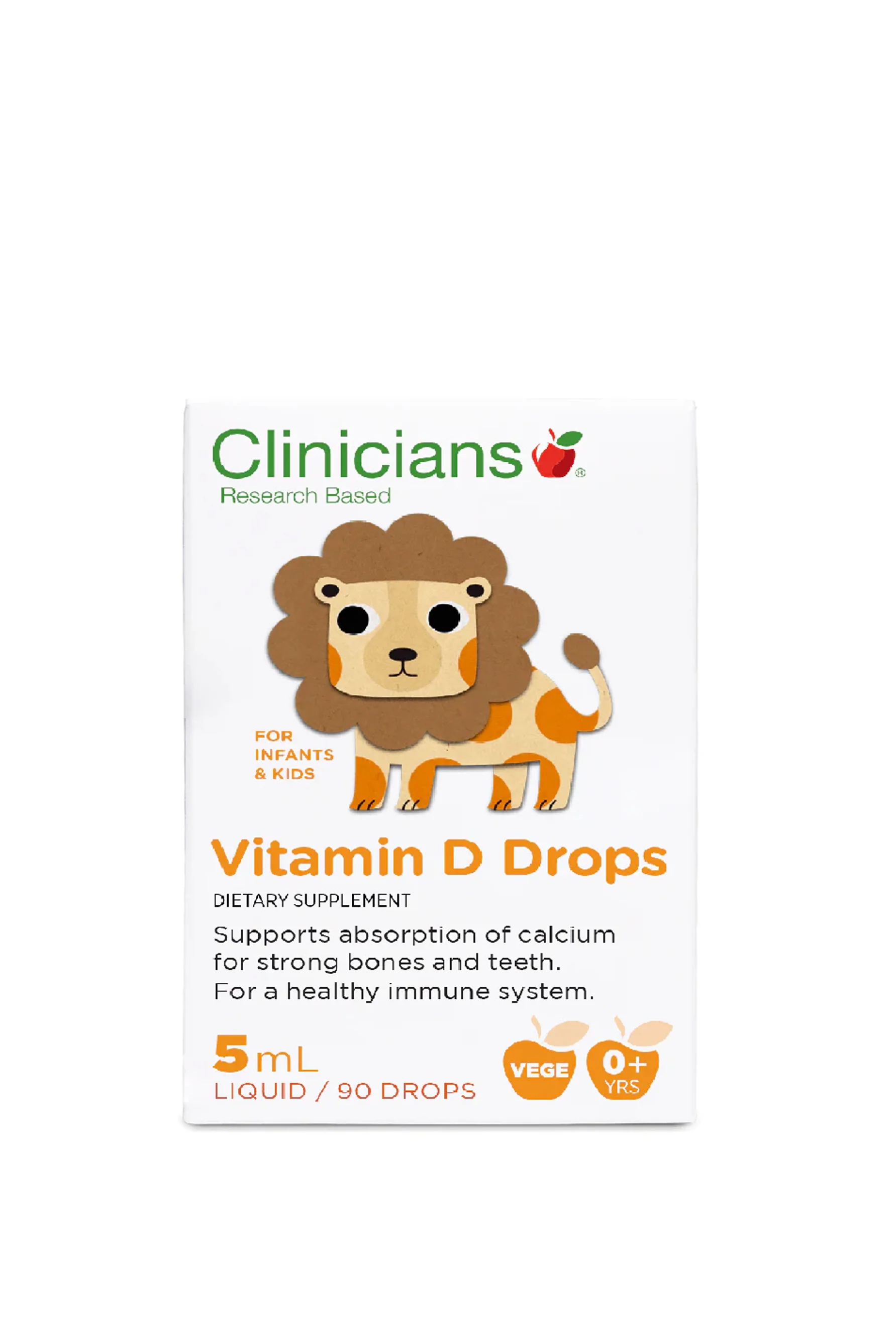 CLINICIANS Vitamin D Drops 5ml