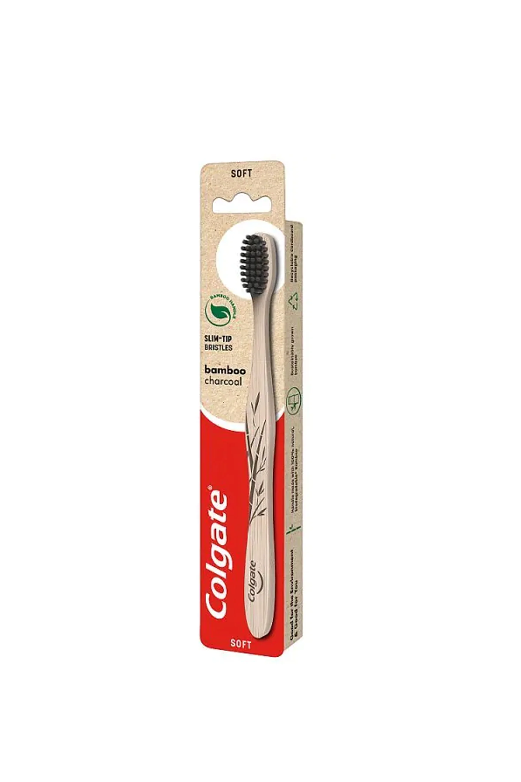 COLGATE Tooth Brush Bamboo Charcoal Soft