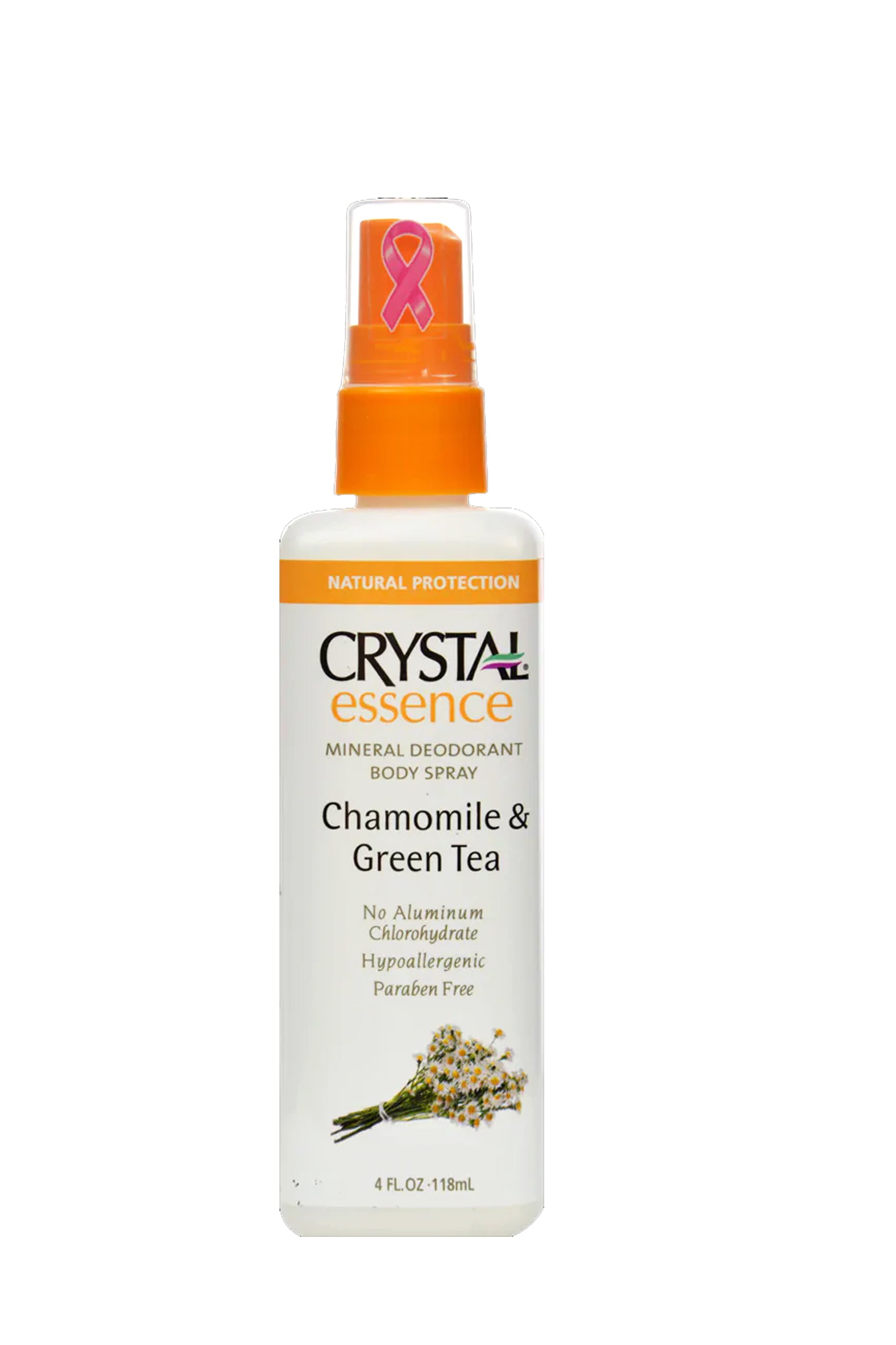 Crystal Essence Deodorant Chamomile and Green Tea Spray 118ml