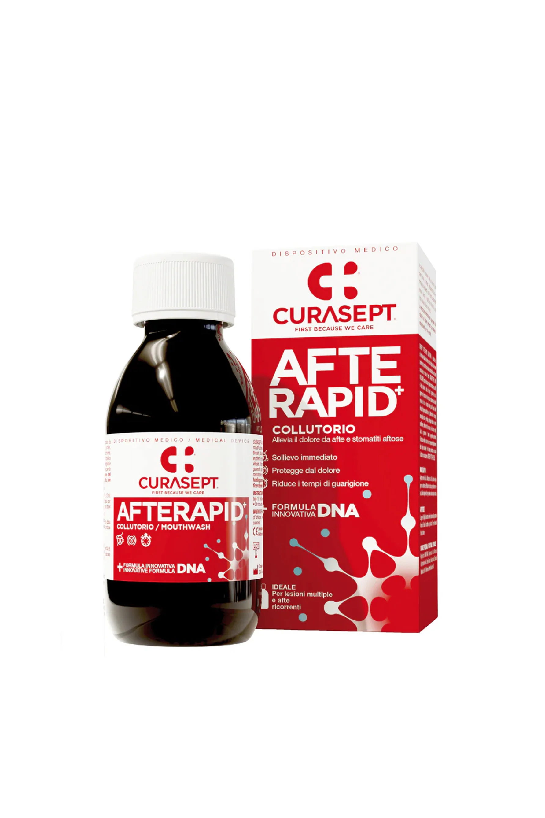CURASEPT AFTARapid Ulcer Mouth Wash 125ml
