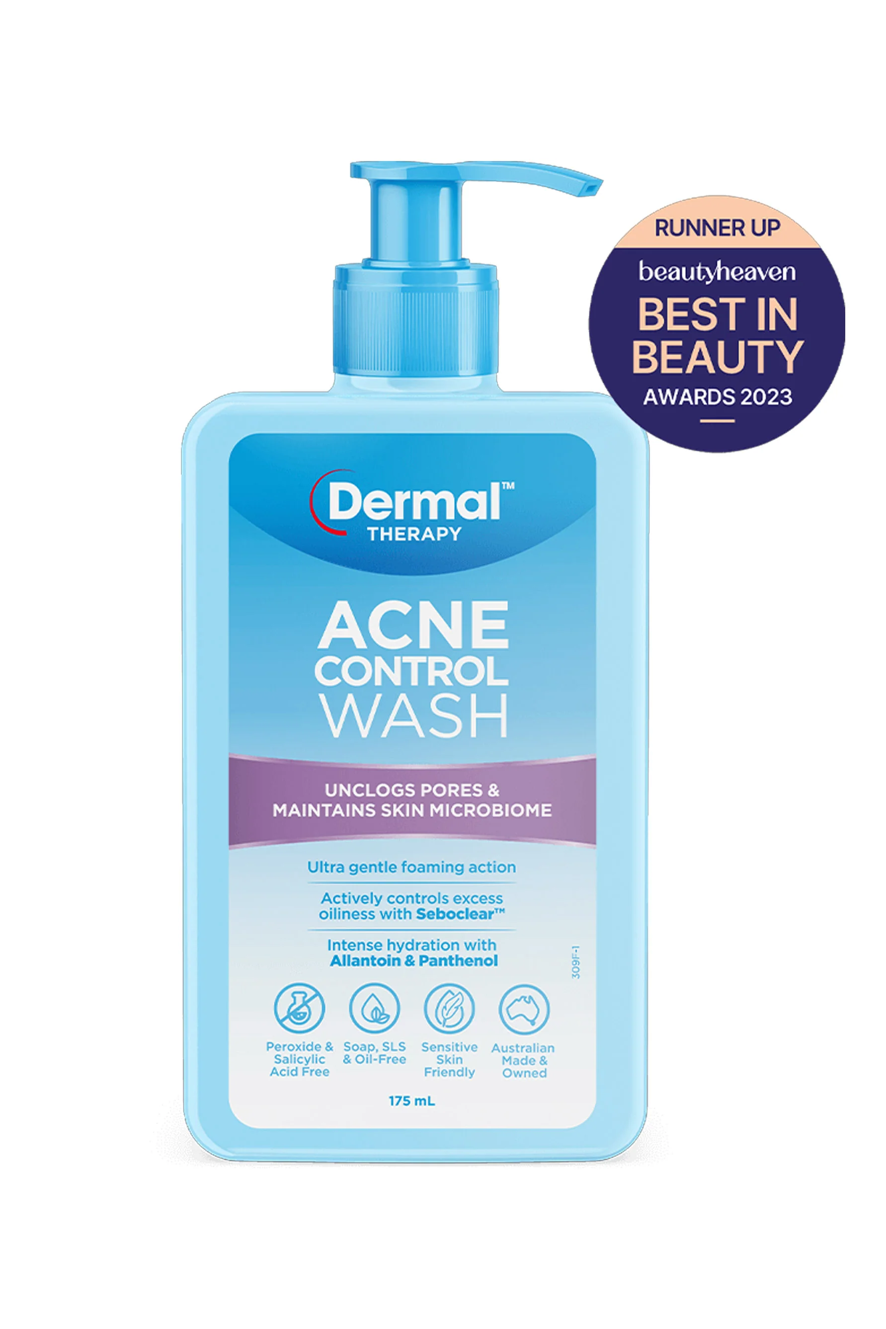 DERMAL THERAPY Acne Control Wash 175ml