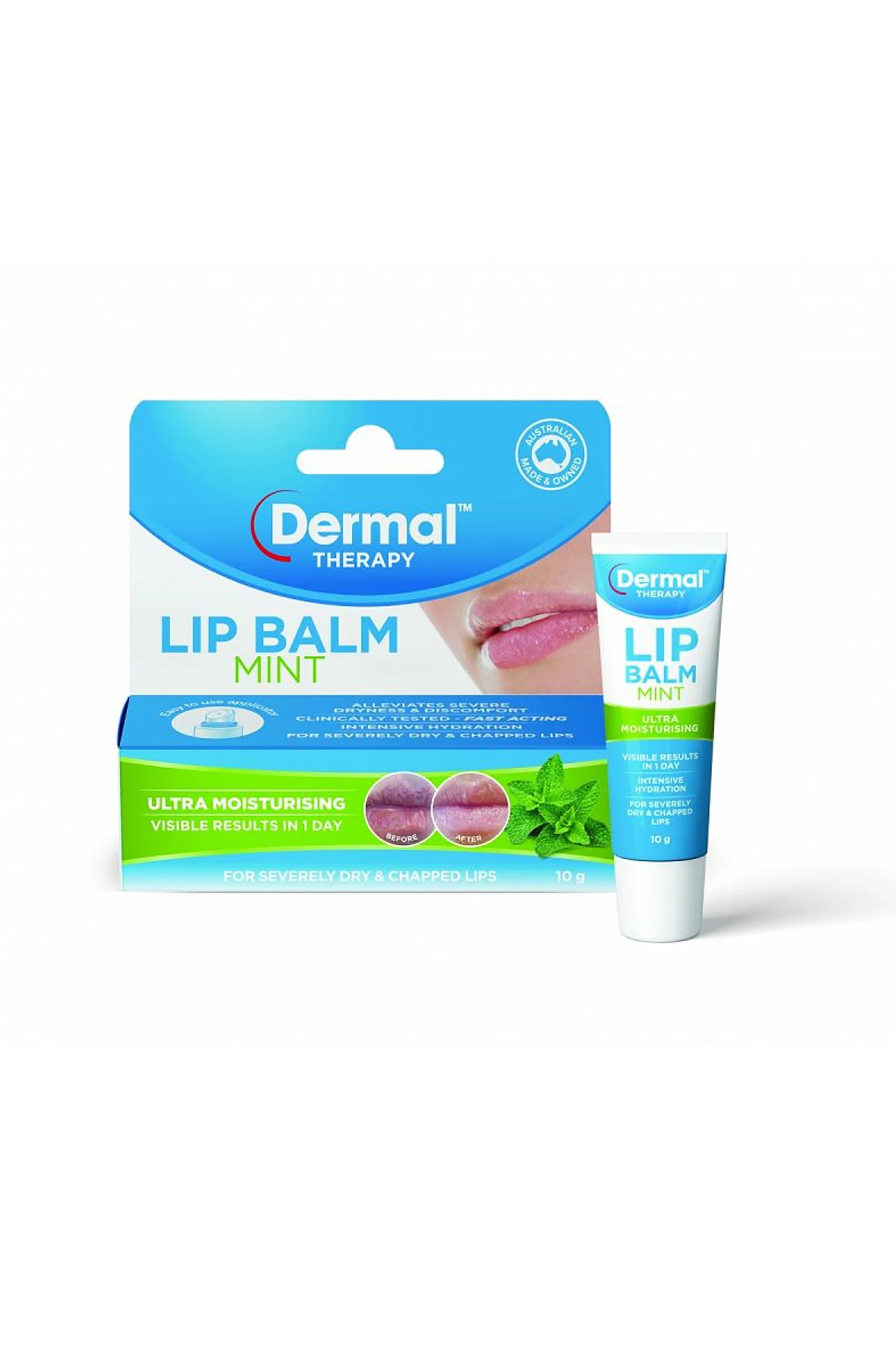 DERMAL THERAPY Lip Balm Mint 10g